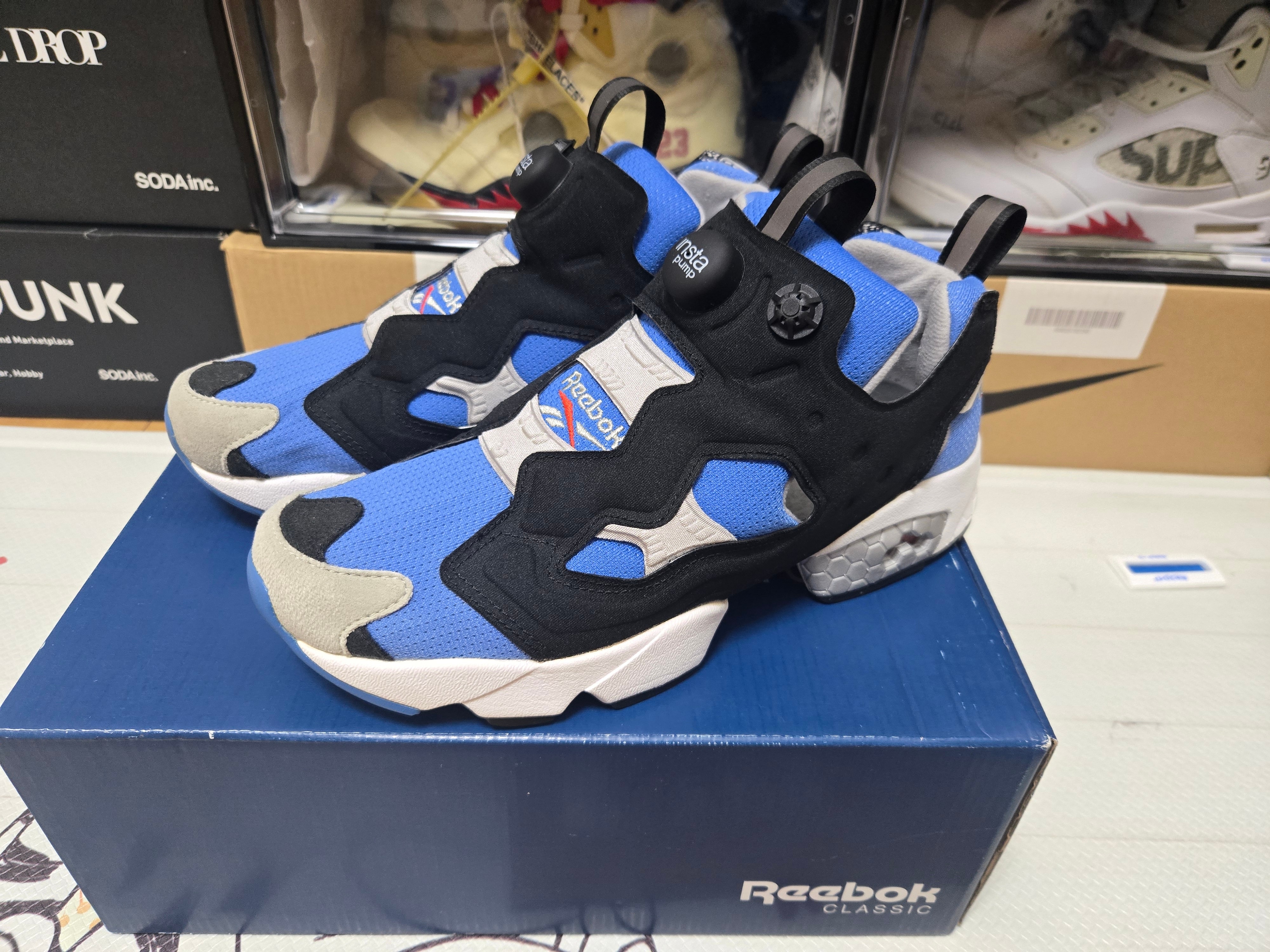 REEBOK INSTAPUMP FURY OG "BORRING BLUE"