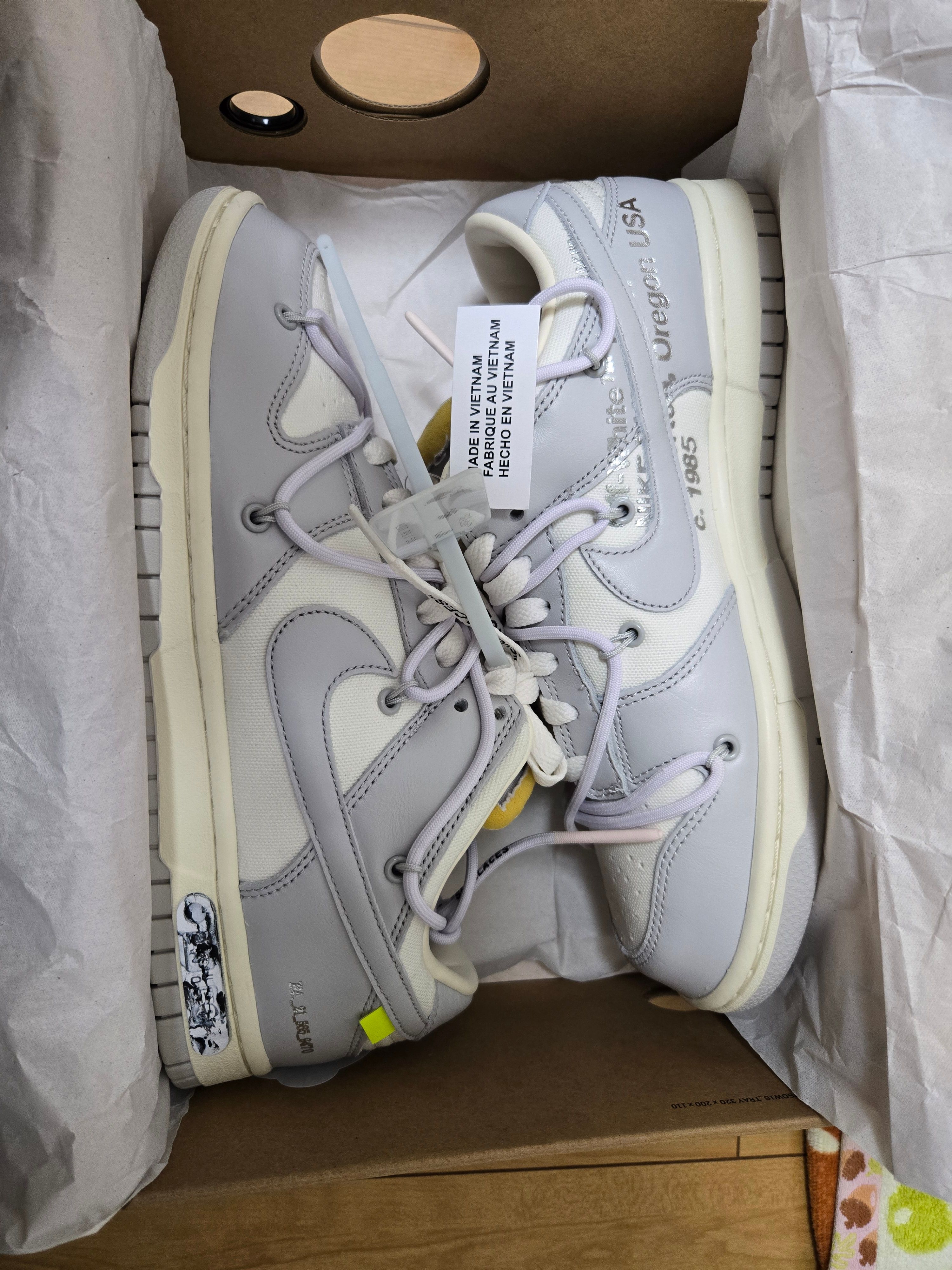 Off-White × Nike Dunk Low 1 of 50 "Lot.49"