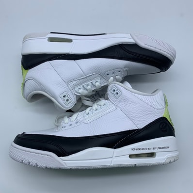 Fragment × Nike Air Jordan 3 "White/Black"
