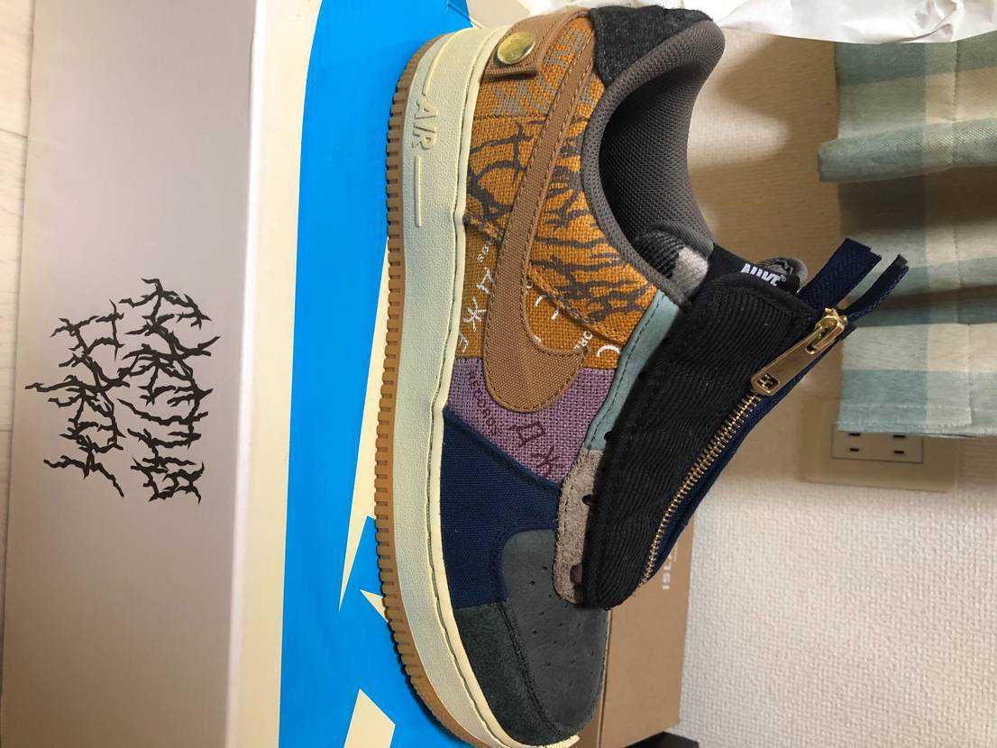 Travis Scott × Nike Air Force 1 Low Cactus Jack "Multi Color"