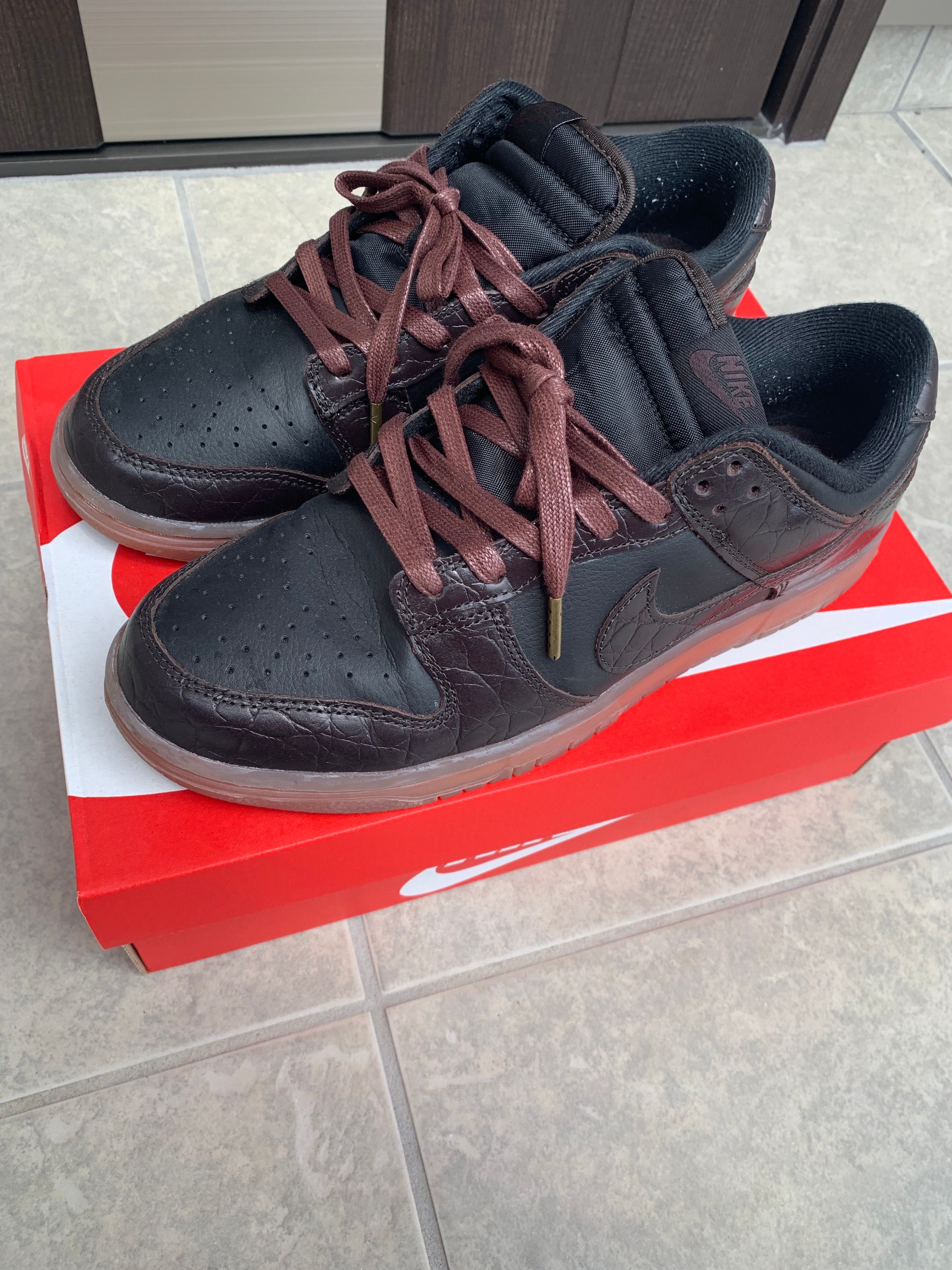 Nike Dunk Low "Velvet Brown and Black"