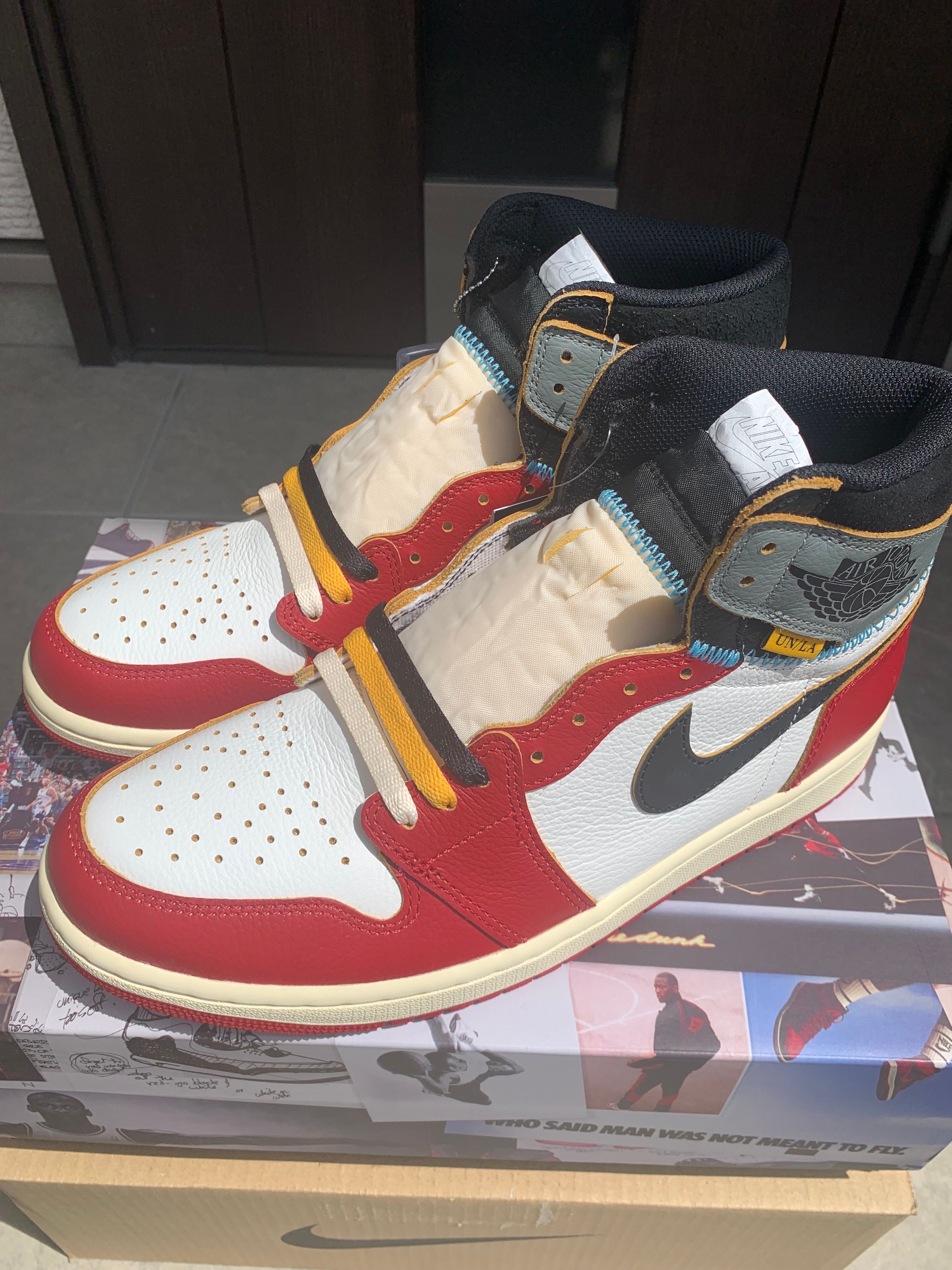 UNION × Nike Air Jordan 1 Retro High OG "Chicago/Shadow"