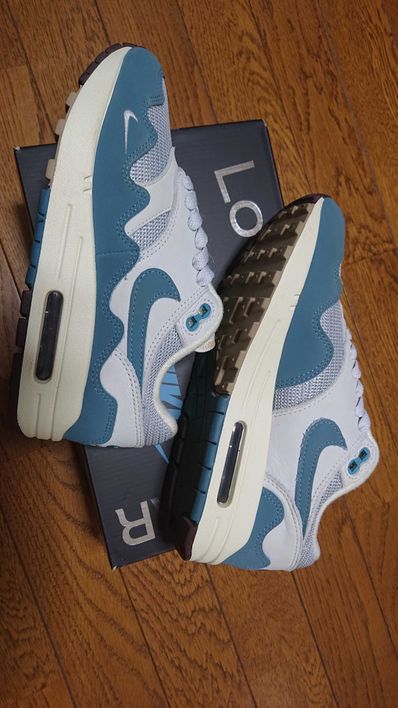 Patta × Nike Air Max 1 "Noise Aqua"