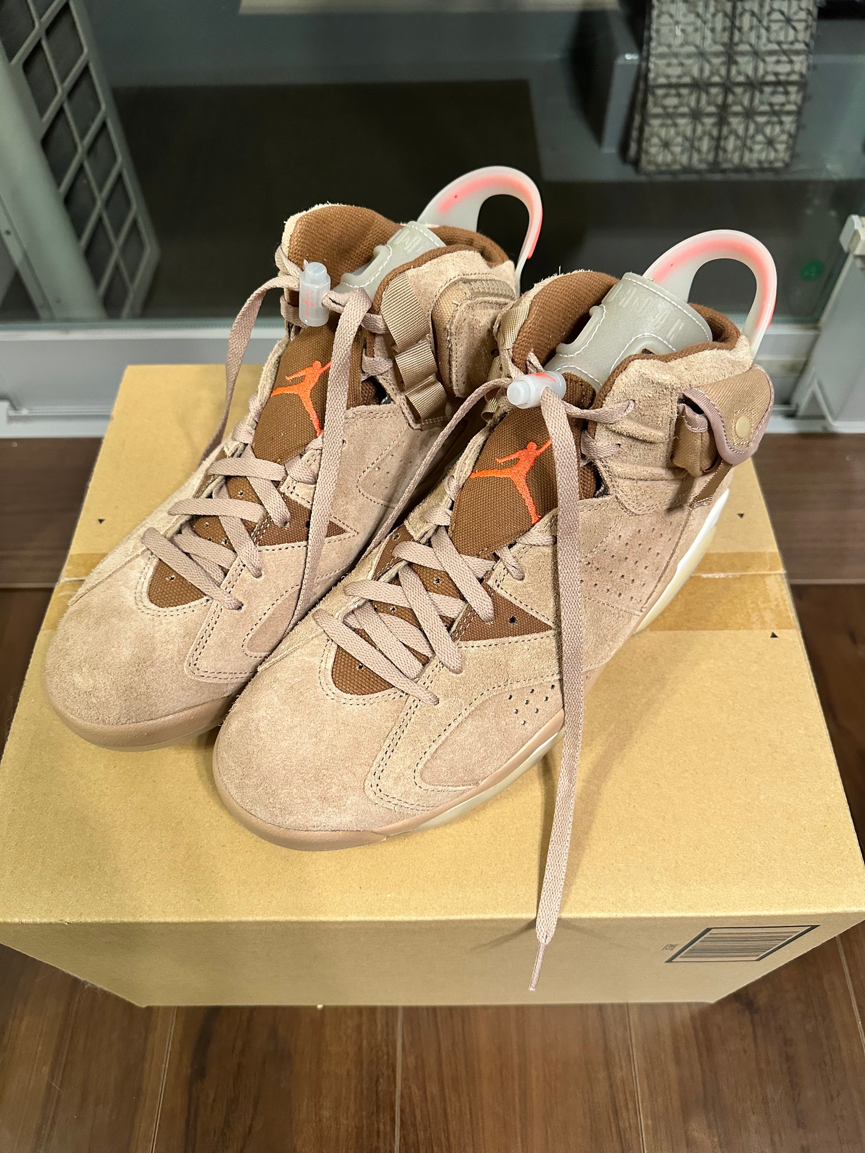 Travis Scott × Nike Air Jordan 6 "British Khaki"