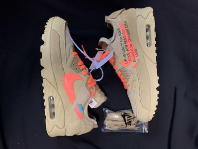 Off-White × Nike Air Max 90 "Desert Ore"