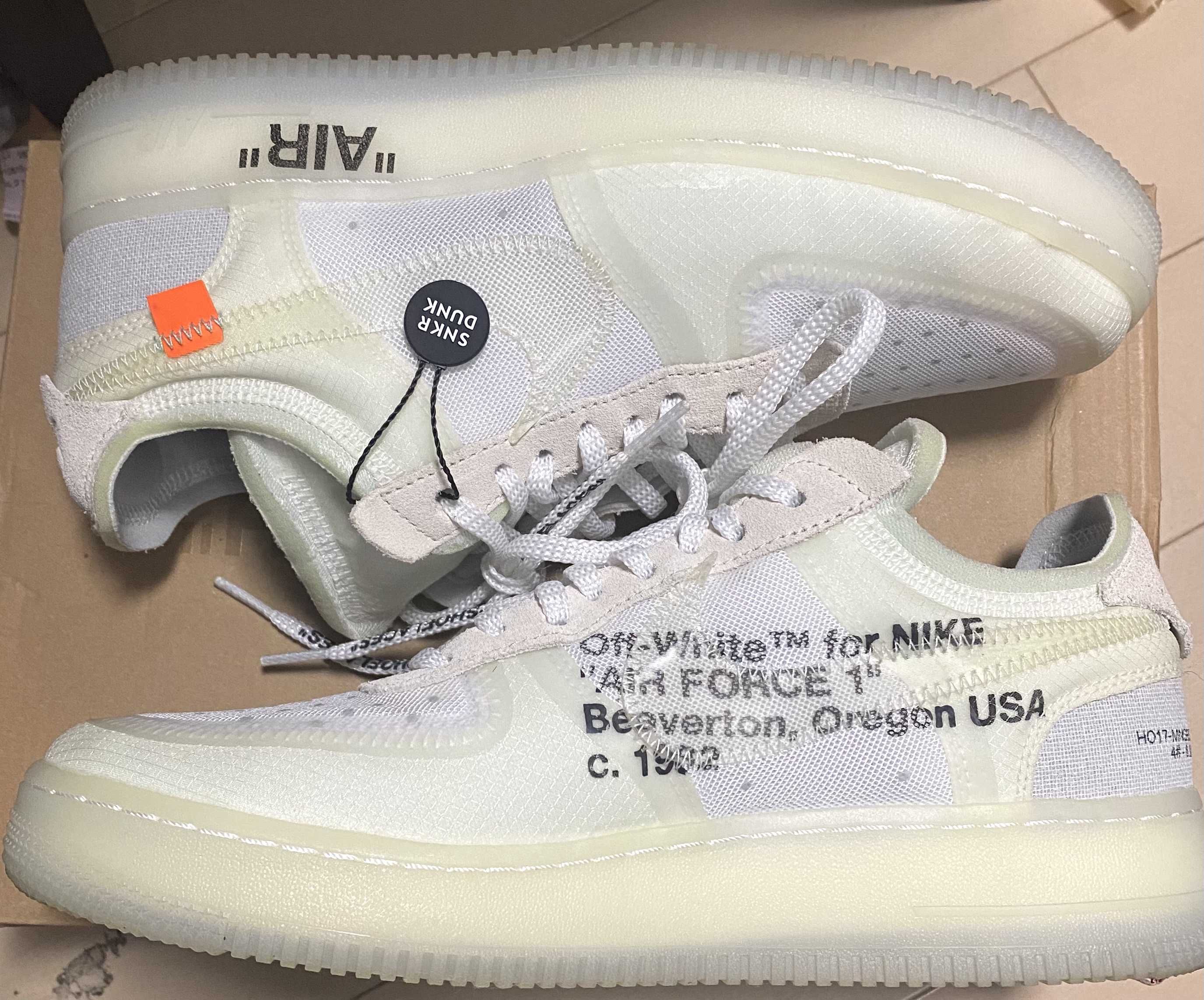 Off-White × Nike The Ten Air Force 1 Low "White"