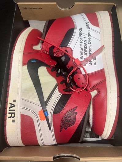 Off-White × Nike Air Jordan 1 Retro High The Ten "Chicago"