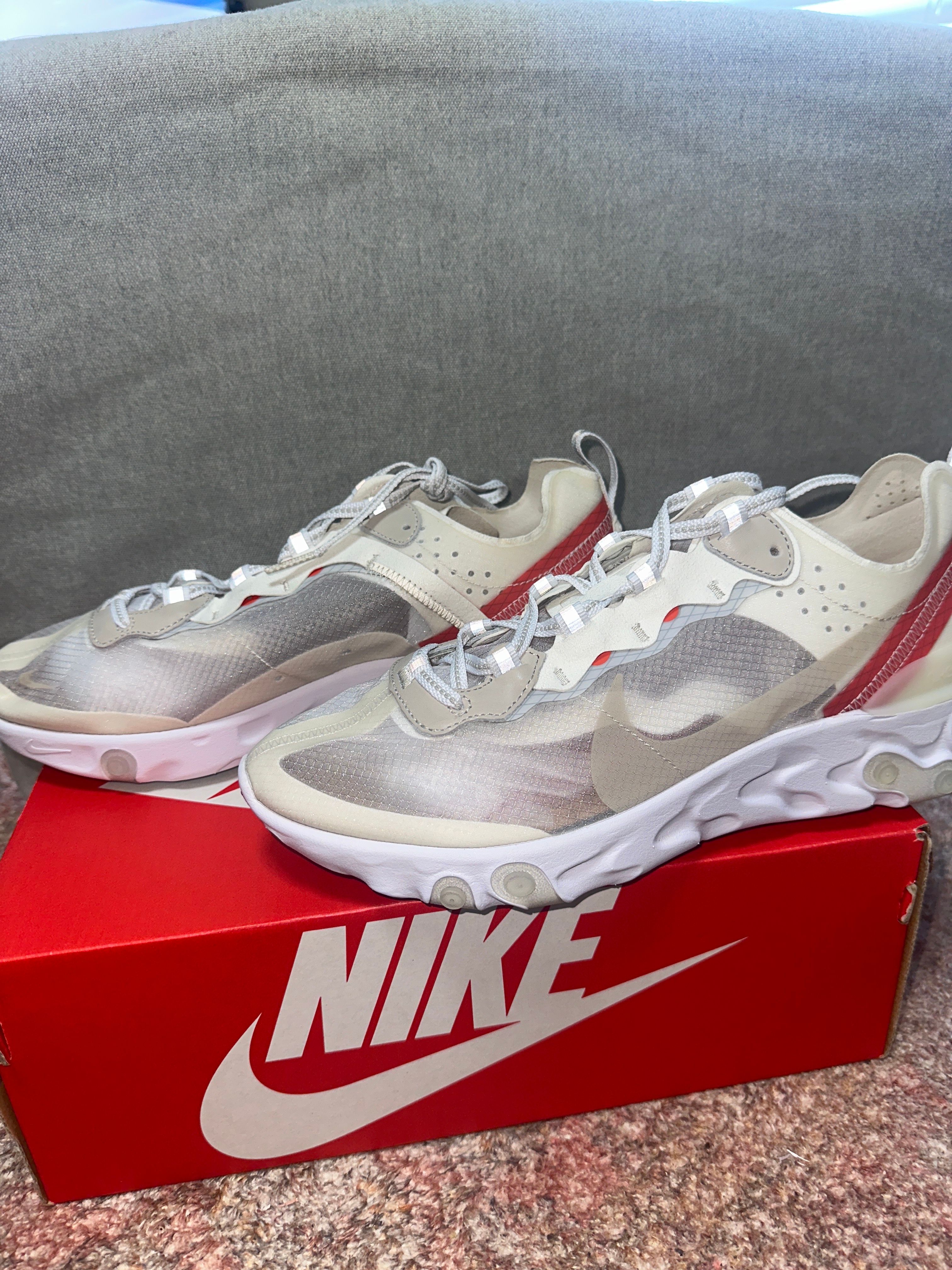 NIKE REACT ELEMENT 87 "WHITE"