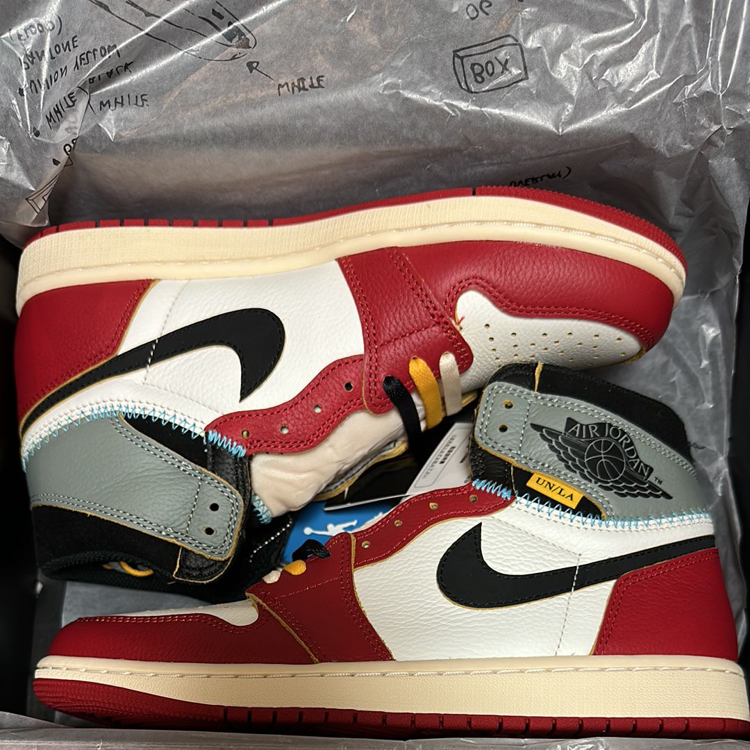 UNION × Nike Air Jordan 1 Retro High OG "Chicago/Shadow"