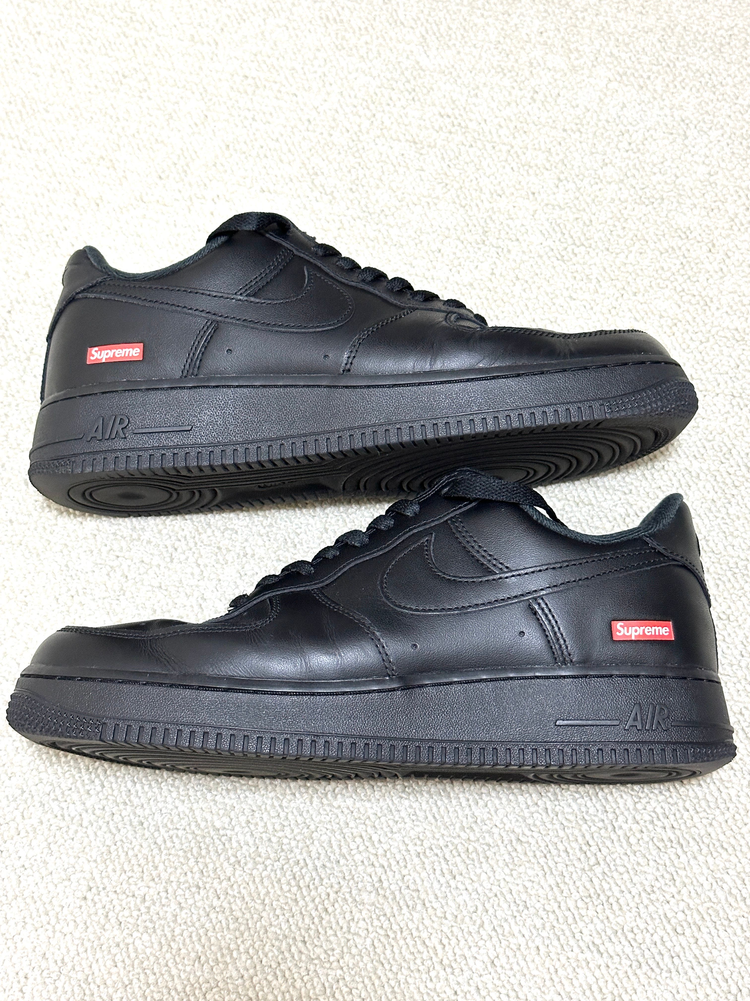 Supreme × Nike Air Force 1 Low "Black"