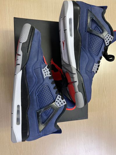 Nike Air Jordan 4 Retro WNTR "Loyal Blue/White/Black"