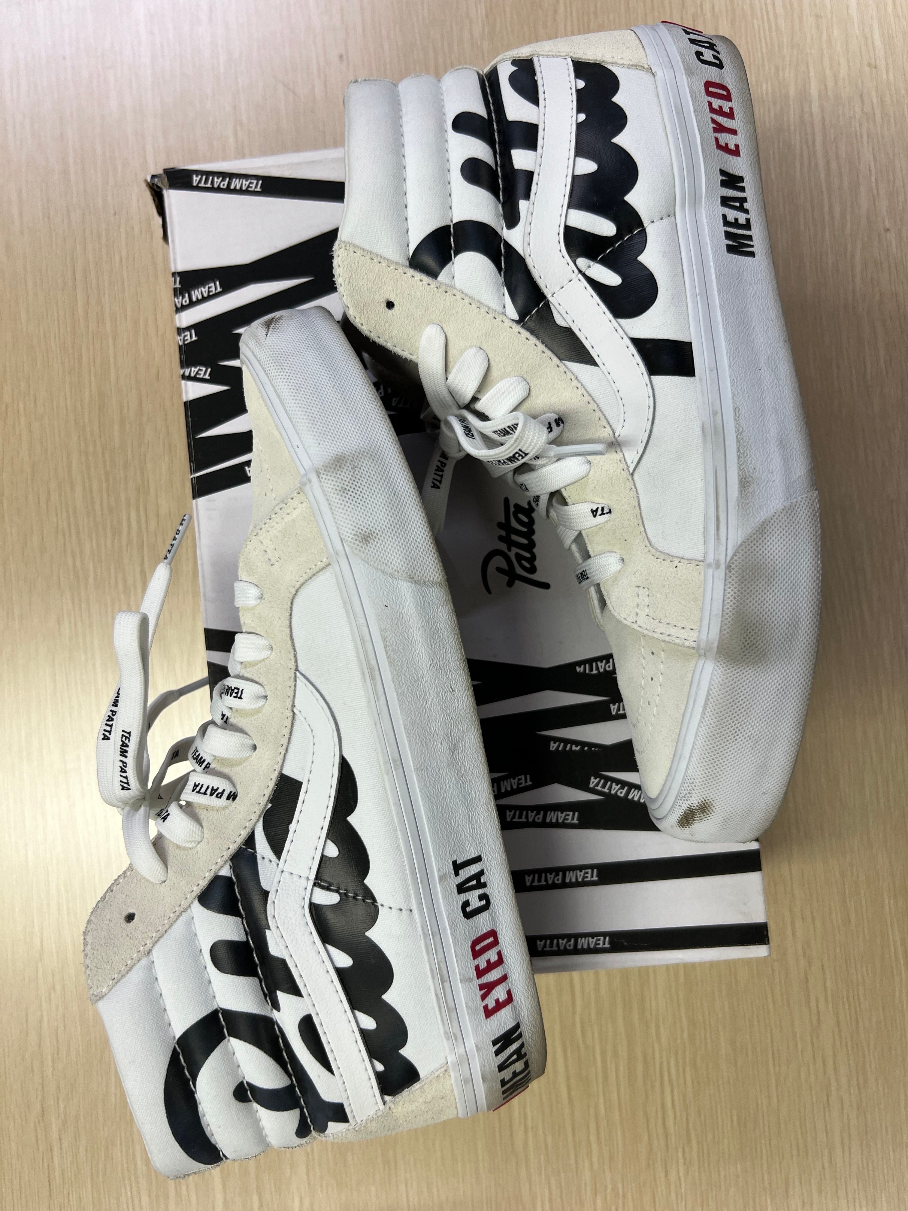 Patta × Vans Vault LX SK8 Hi "White"