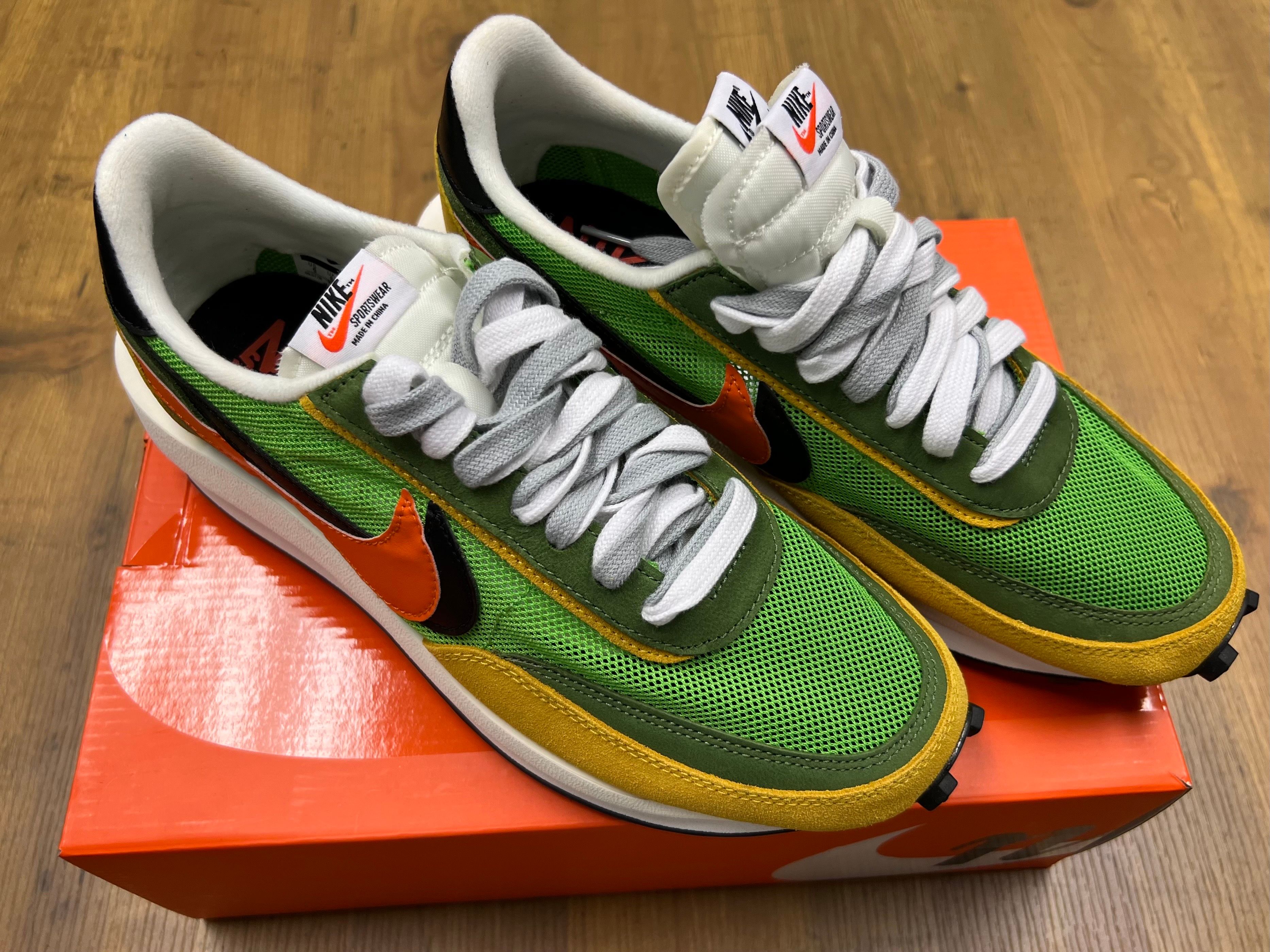 sacai × Nike LDV Waffle "Green"