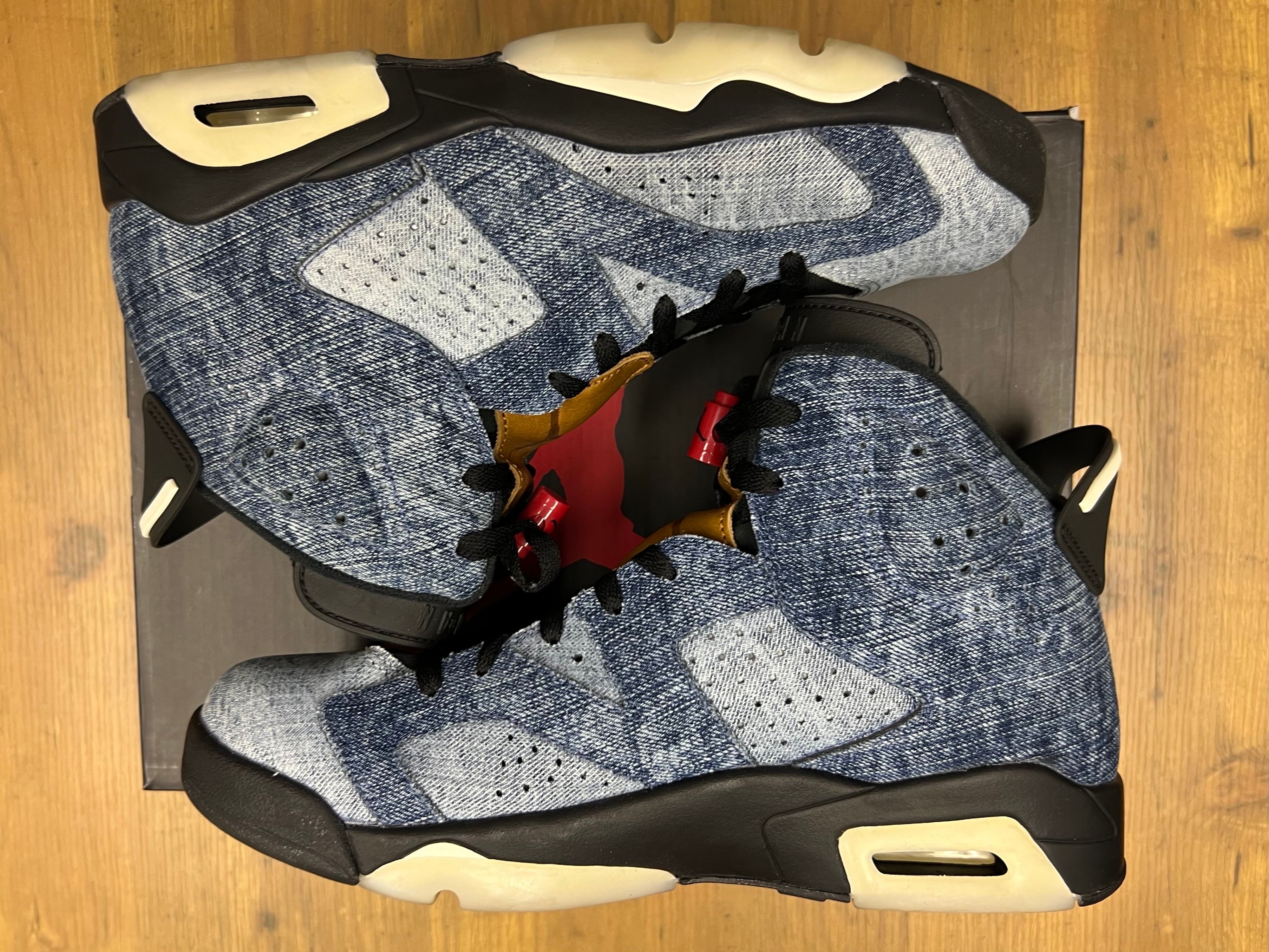 NIKE AIR JORDAN 6 "WASHED DENIM"