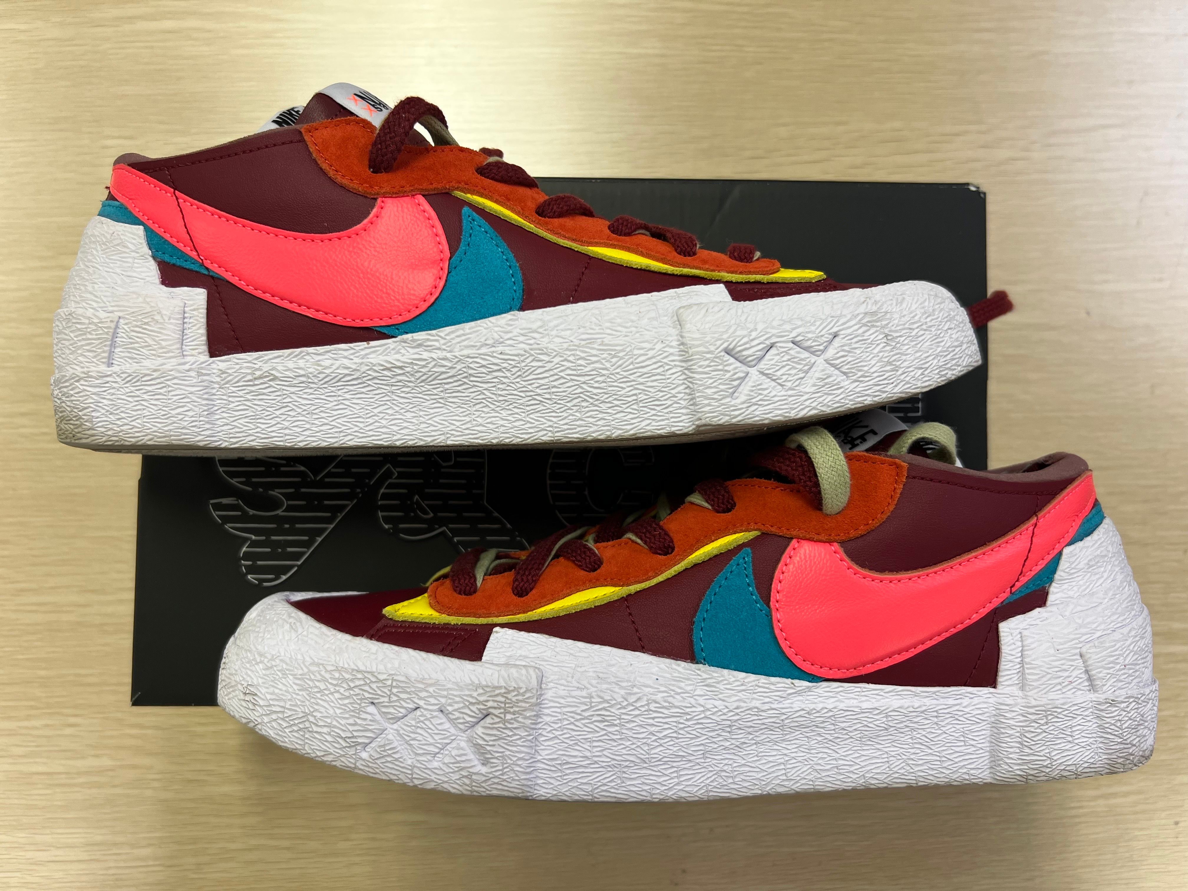 KAWS × sacai × Nike Blazer Low "Team Red"