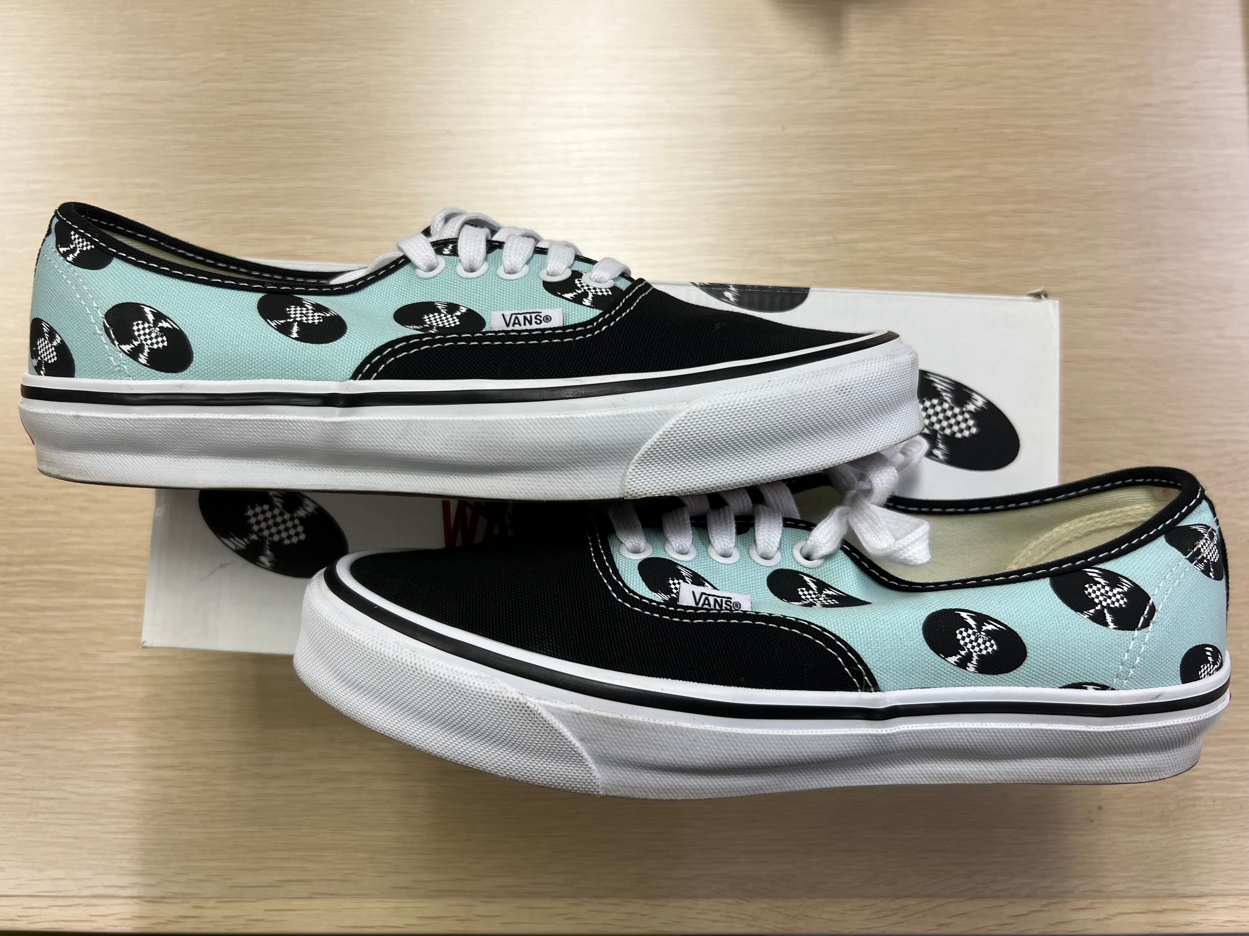 WACKO MARIA × Vans Vault OG Authentic LX "Baby Blue-Records"