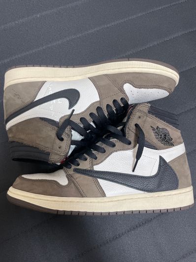 Travis Scott × Nike Air Jordan 1 Retro High OG TS SP "Sail/Dark Mocha"