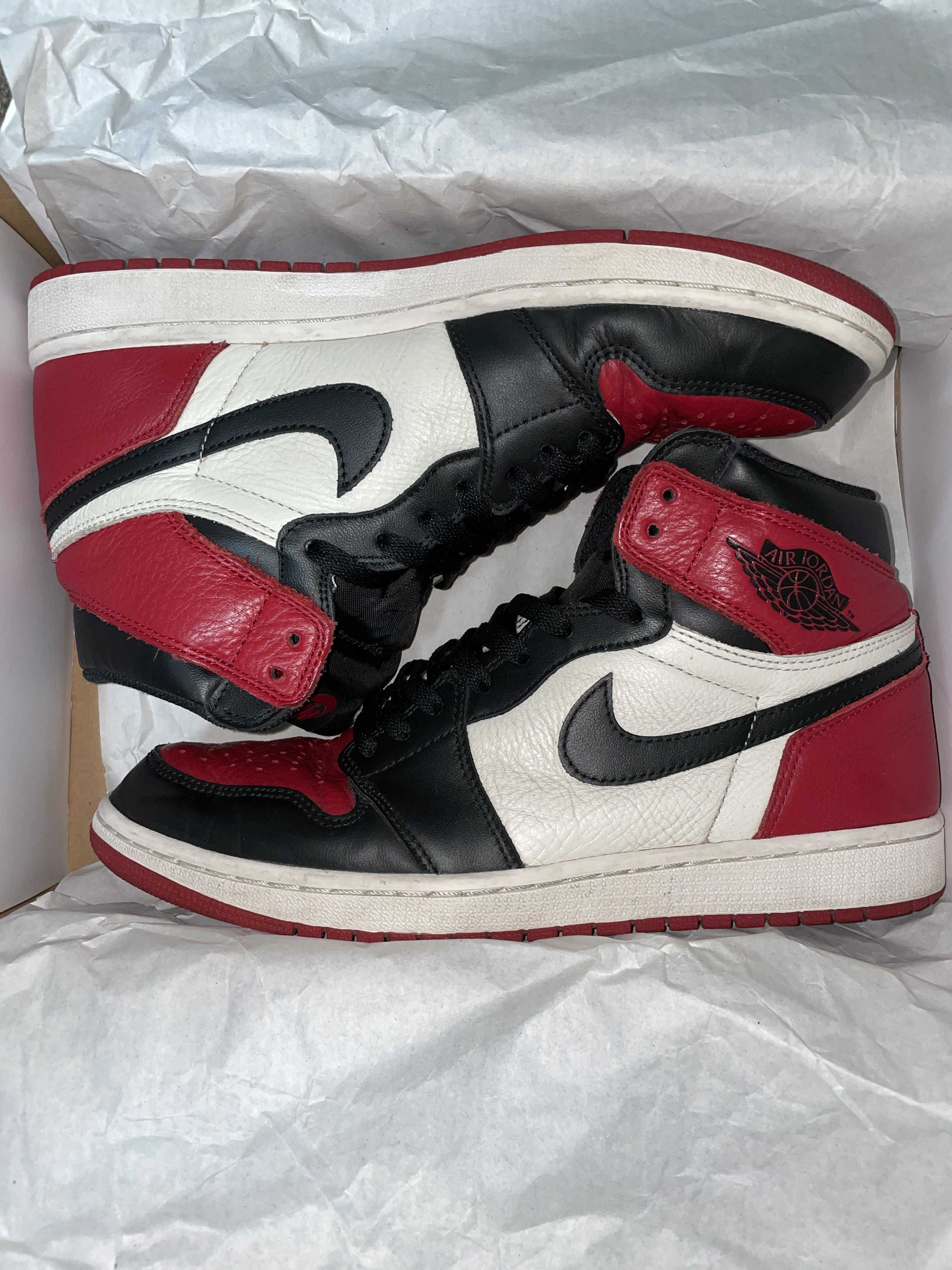 Nike Air Jordan 1 Retro High OG "Bred Toe"
