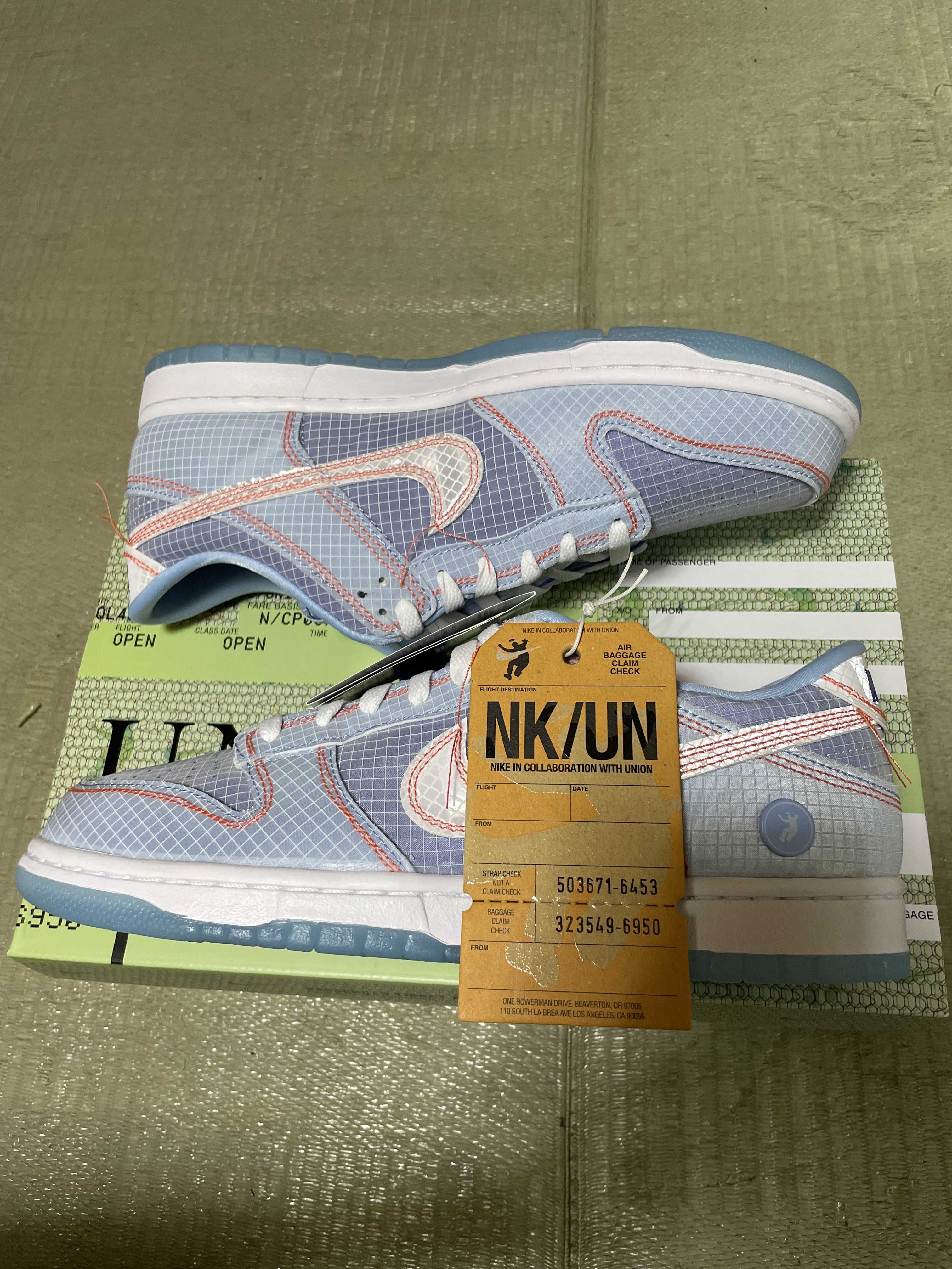 UNION × Nike Dunk Low "Argon"