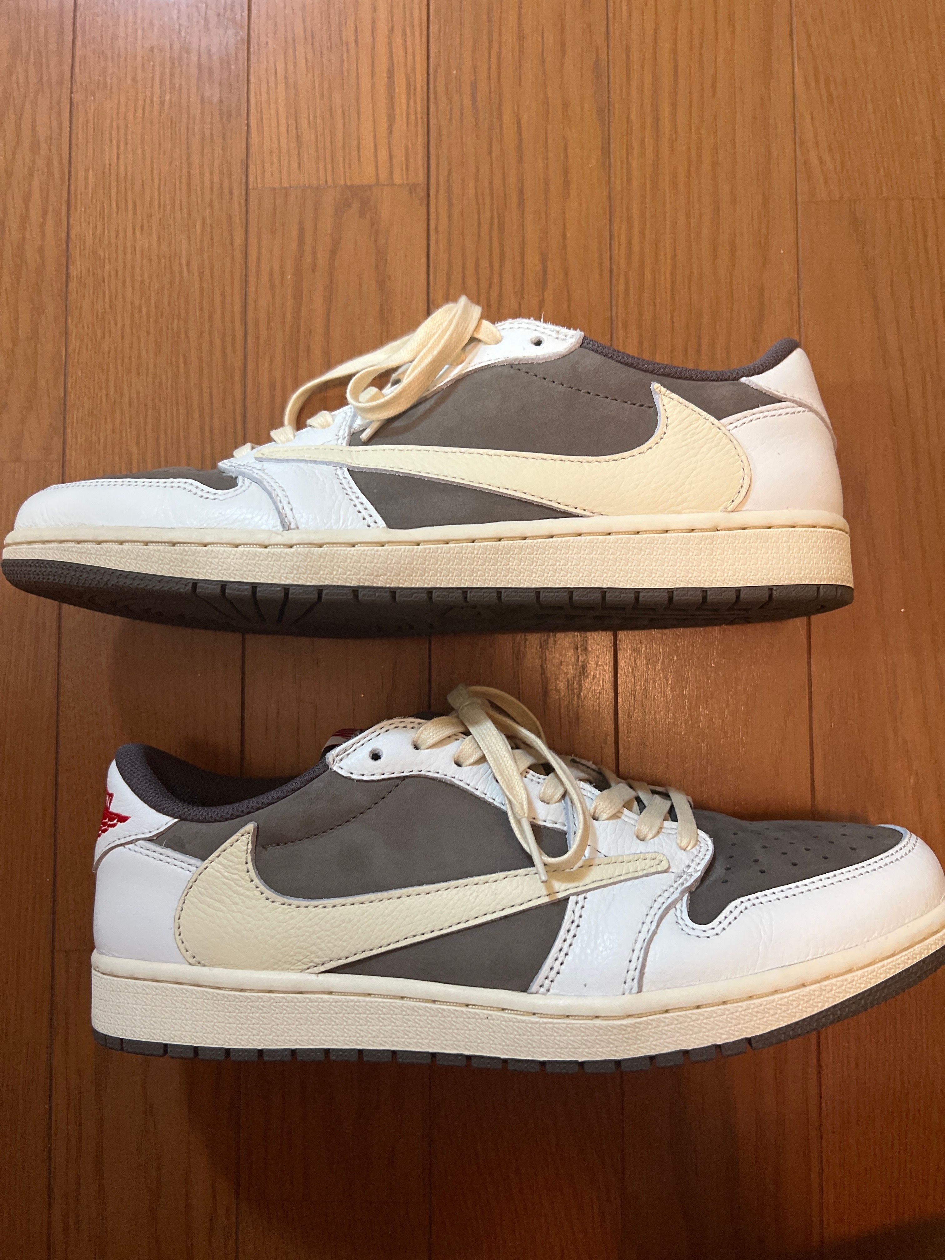 Travis Scott × Nike Air Jordan 1 Low OG SP "Reverse Mocha/Sail and Ridgerock"
