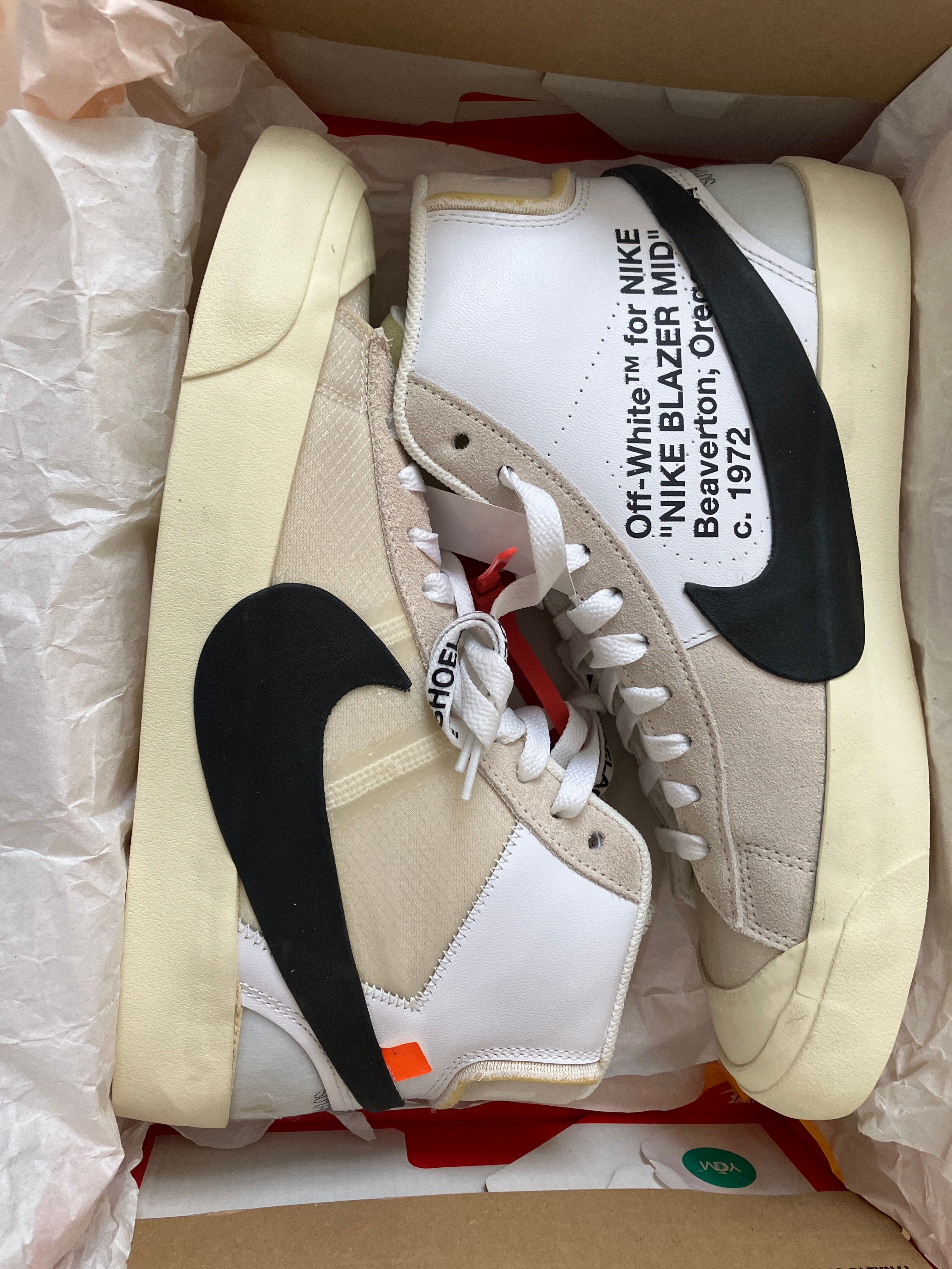 Off-White × Nike The Ten Blazer Mid "White"