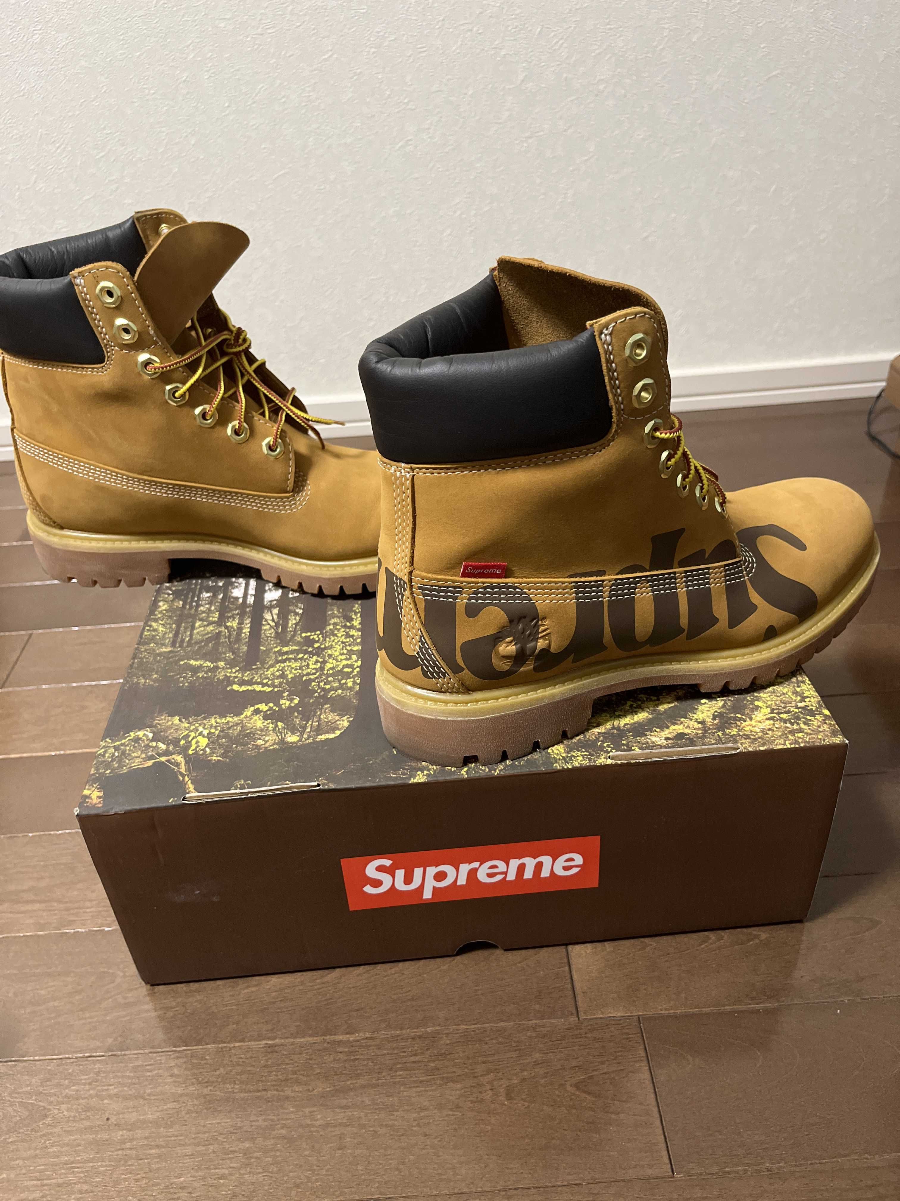 TIMBERLAND × Supreme 6" BOOT "WHEAT"