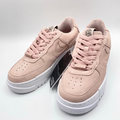 Nike Women's Air Force 1 Low Pixel "Pink Suede"