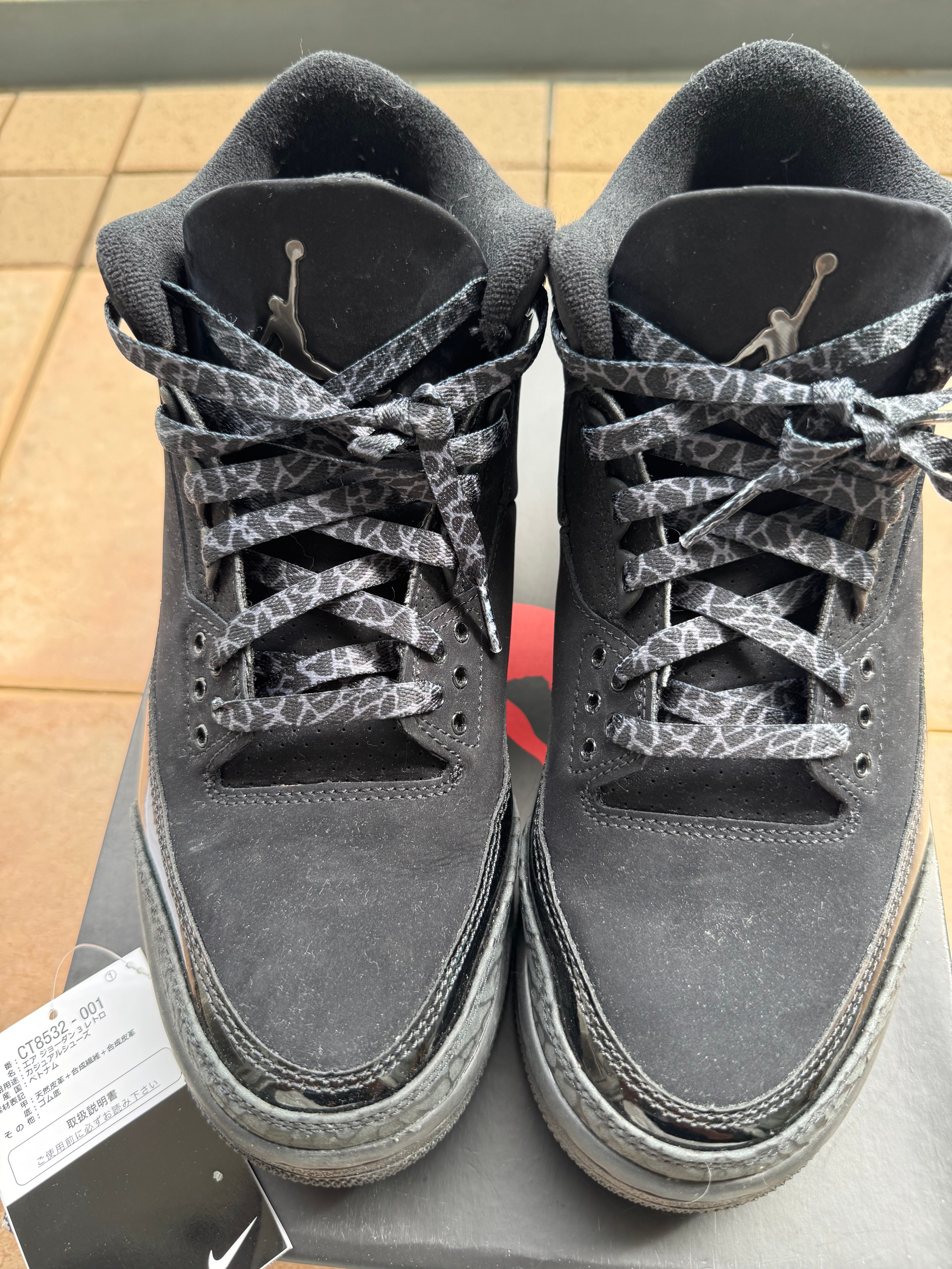 Nike Air Jordan 3 Retro "Black Cat" (2025)