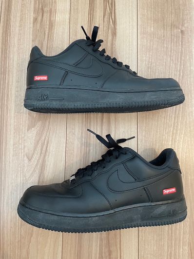 Supreme × Nike Air Force 1 Low "Black"