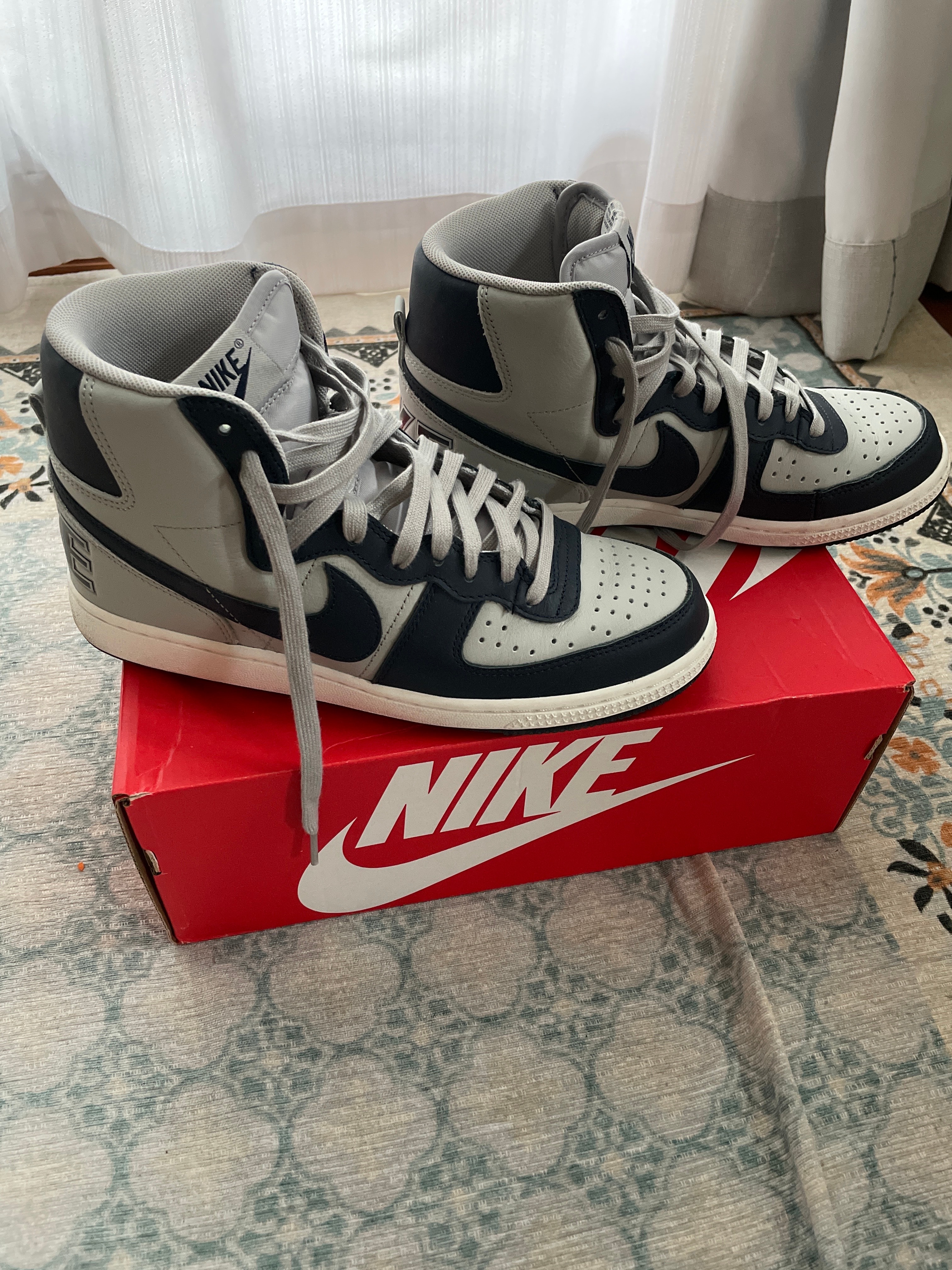 Nike Terminator High "Georgetown/Granite and Dark Obsidian"(2022)