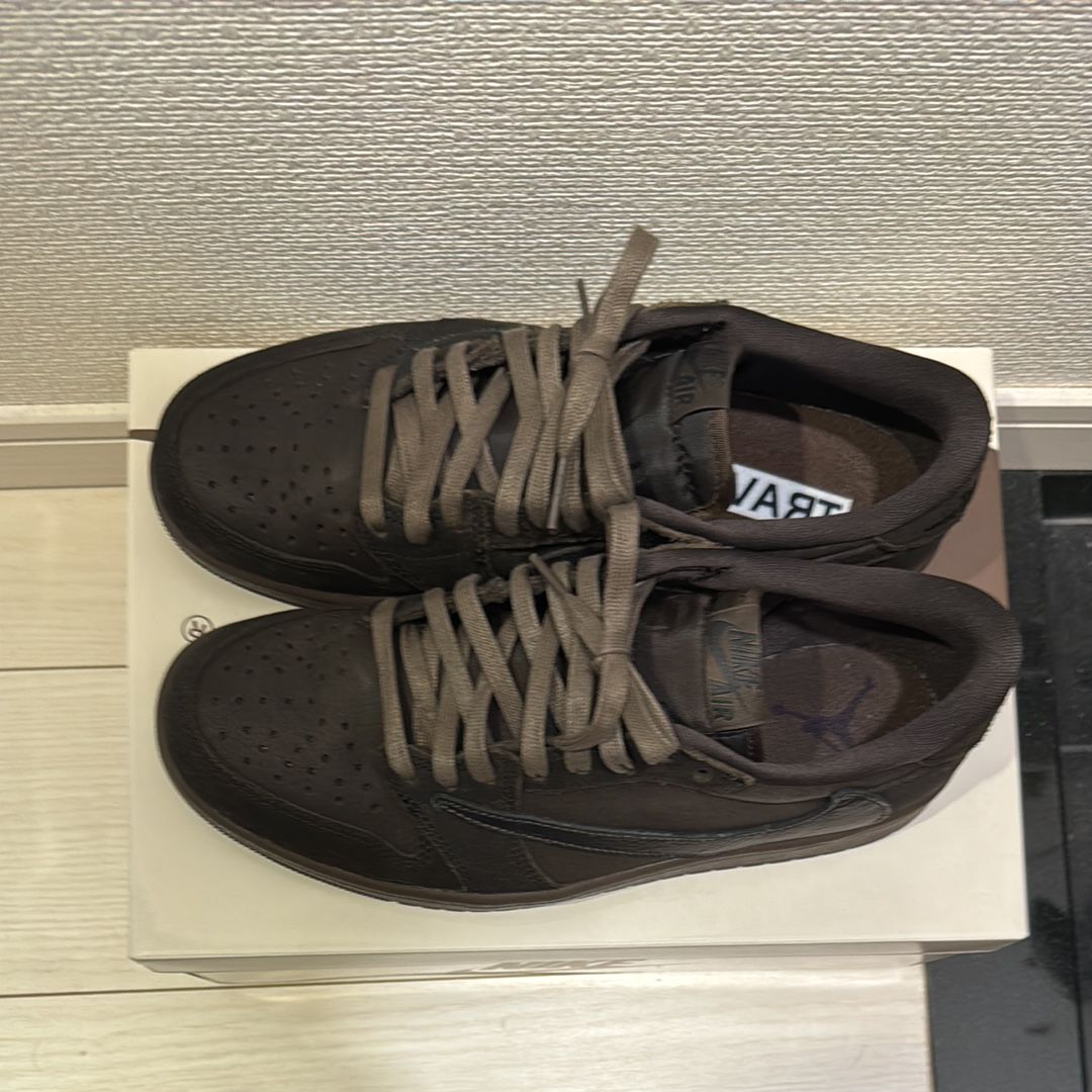 Travis Scott × Nike Air Jordan 1 Low OG SP "Velvet Brown and Dark Mocha"