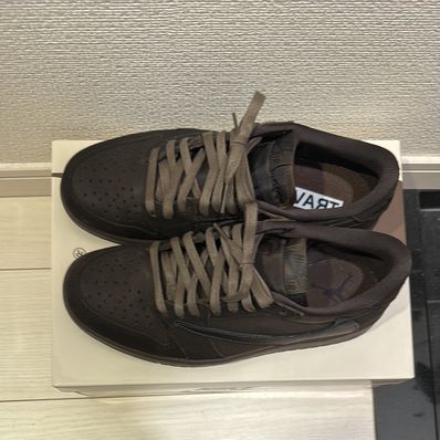 Travis Scott × Nike Air Jordan 1 Low OG SP "Velvet Brown and Dark Mocha"