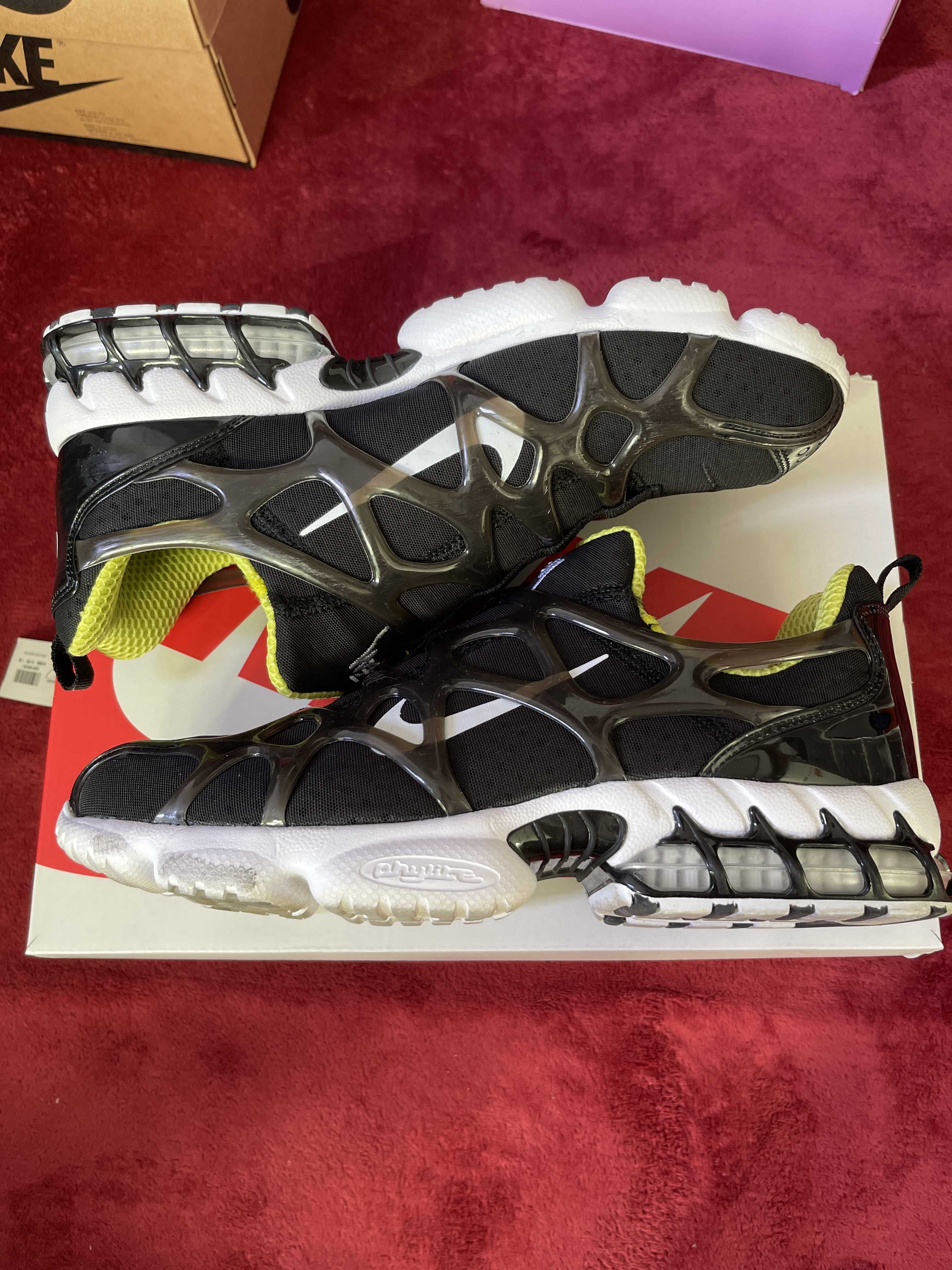 Stussy x Nike Air Zoom Kukini "Black/White/Bright Cactus"