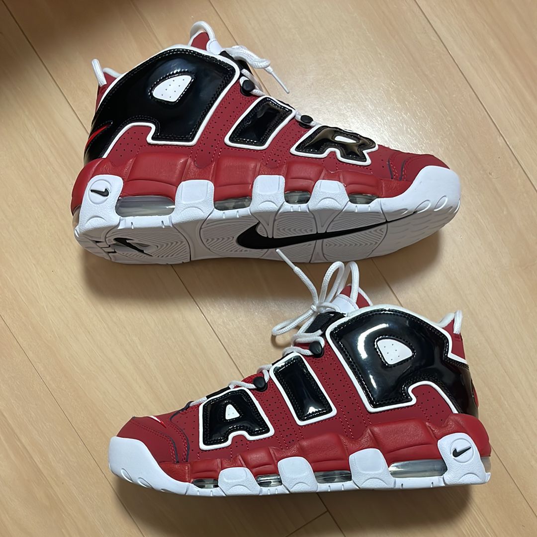 Nike Air More Uptempo ’96 "Black and Varsity Red" (2021)