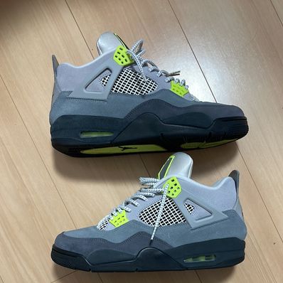 NIKE AIR JORDAN 4 RETRO LE "NEON"