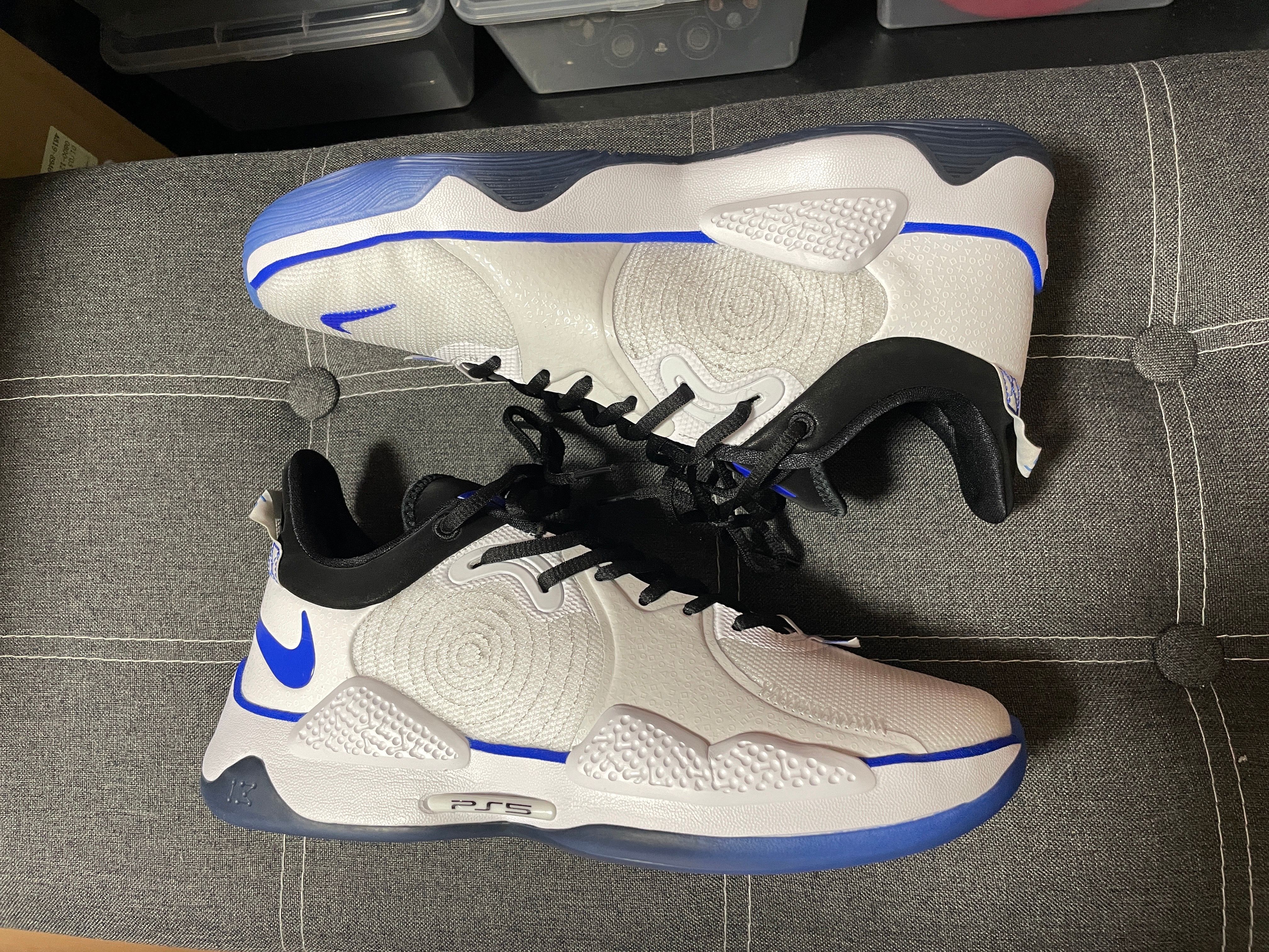 PlayStation × Nike PG5 "White"