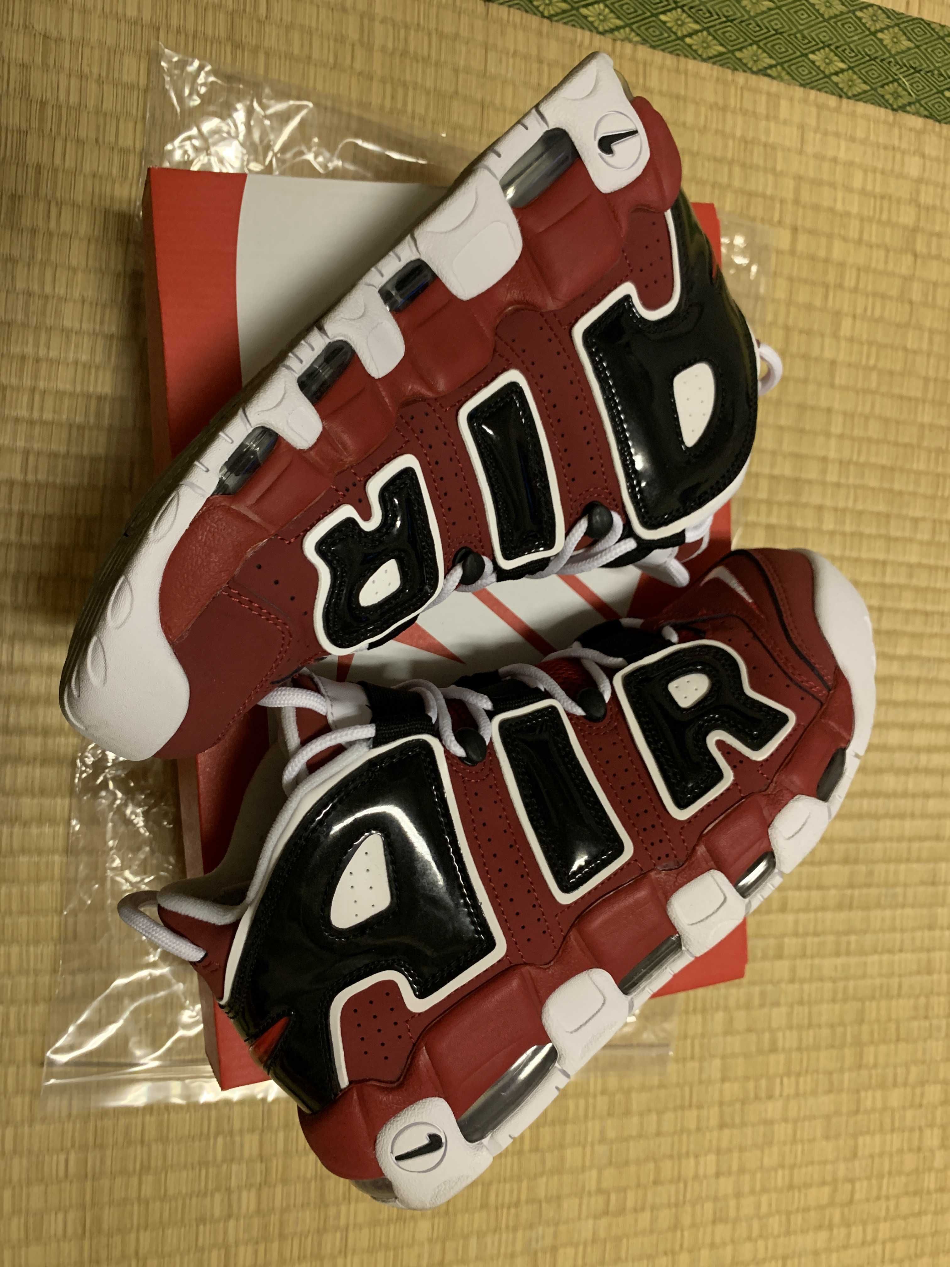 Nike Air More Uptempo ’96 "Black and Varsity Red" (2021) 