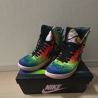 J Balvin × Nike Air Jordan 1 High OG "Rainbow"