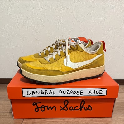 Tom Sachs × NikeCraft Women's General Purpose Shoe "Yellow / Archive"
