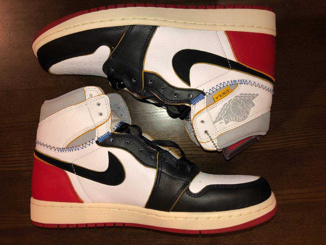 UNION × Nike Air Jordan 1 Retro High OG NRG "Varsity Red/Wolf Grey"