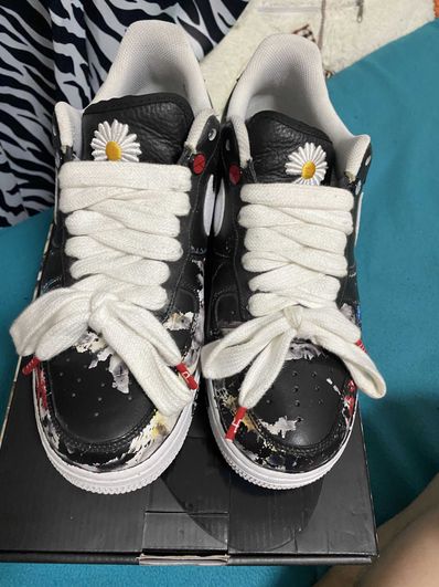 PEACEMINUSONE × Nike Air Force 1 Low Para Noise "Black" / G-DRAGON