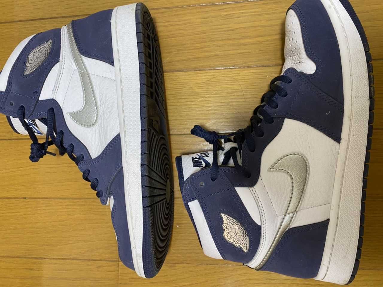 Nike Air Jordan 1 High OG CO.JP "White/Midnight Navy" (2020)(ブリーフケースなし)