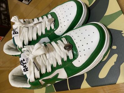 A BATHING APE®︎ BAPE STA Low "Green"