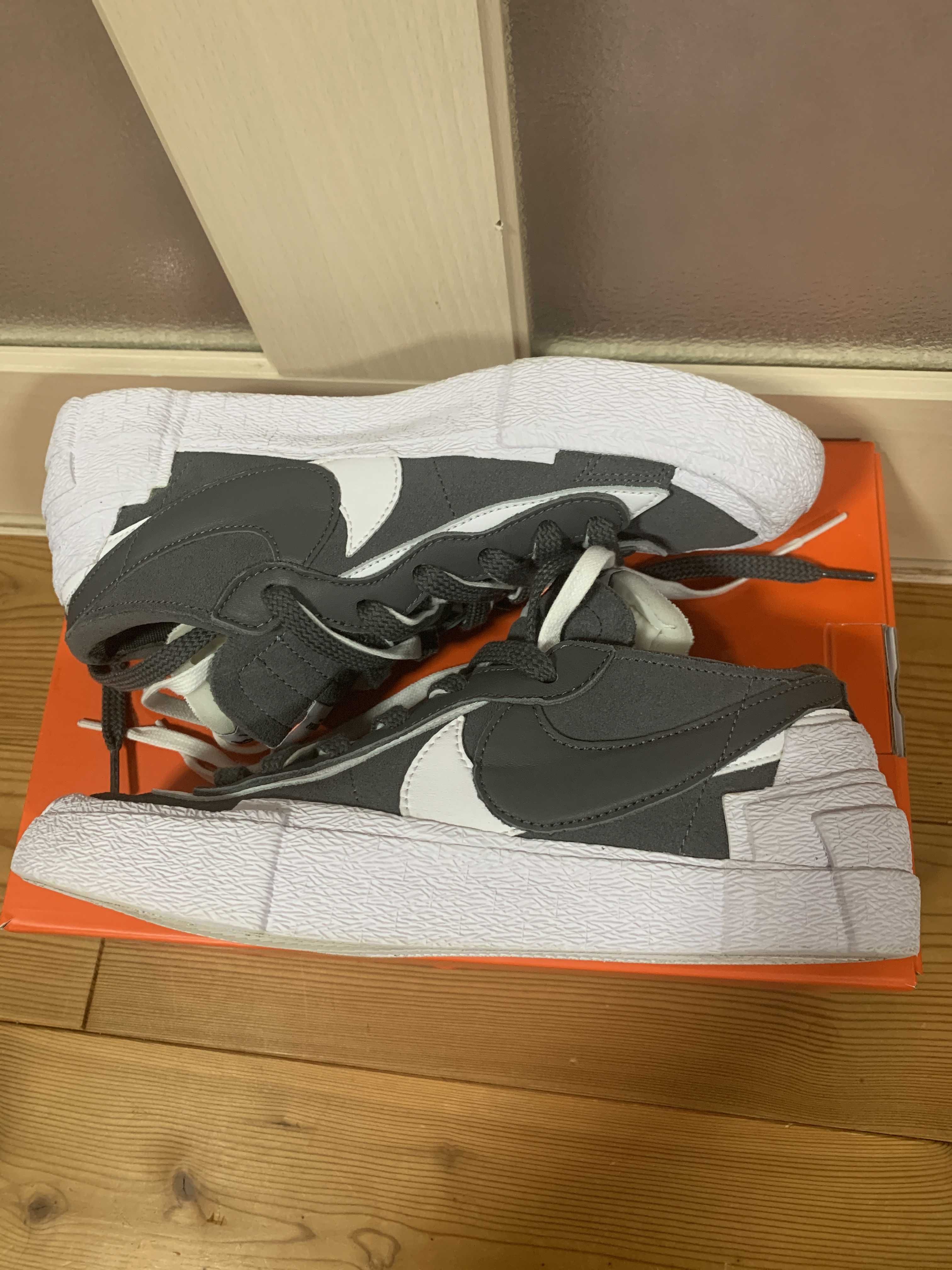 Sacai × Nike Blazer Low "Iron Grey"