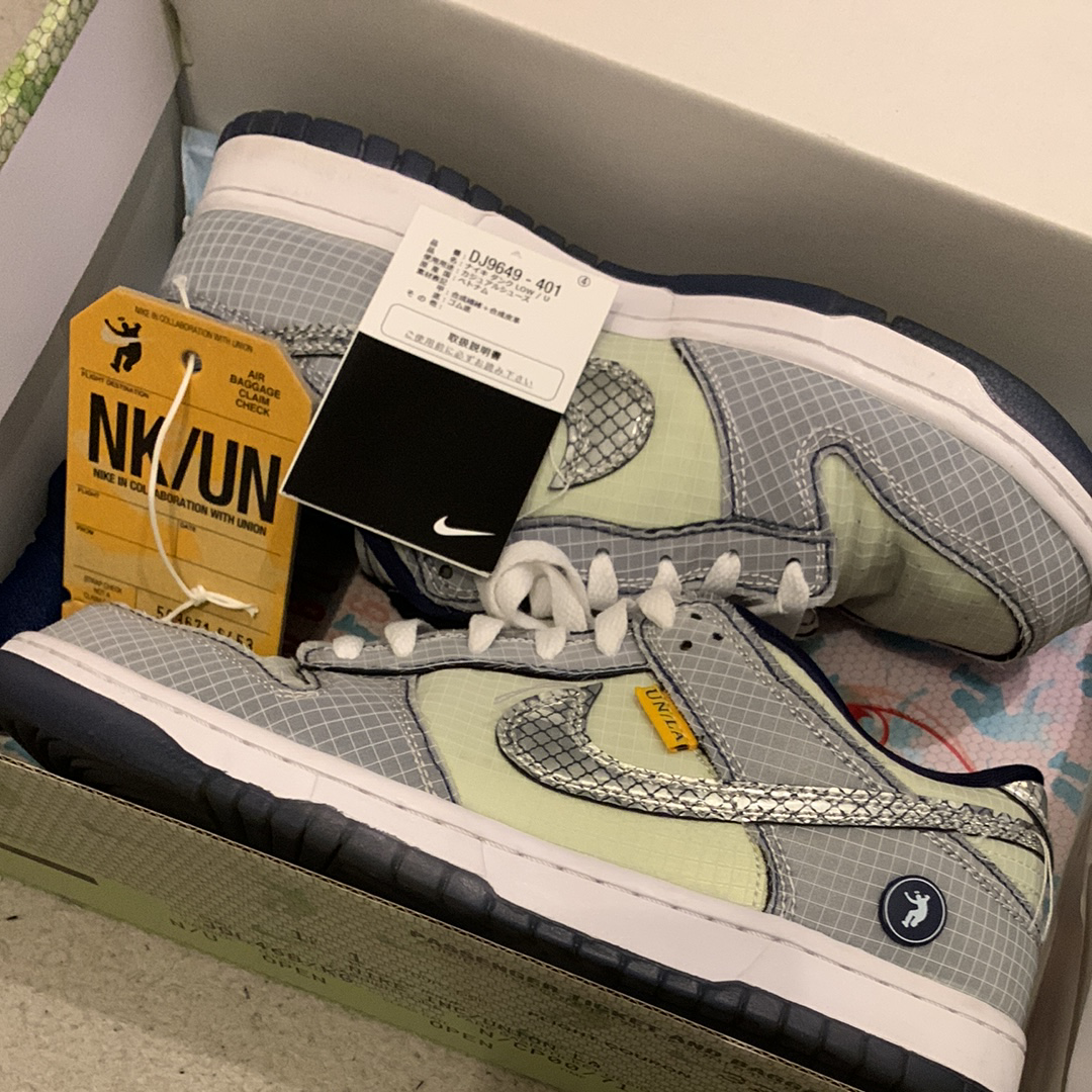 UNION × Nike Dunk Low "Pistachio"