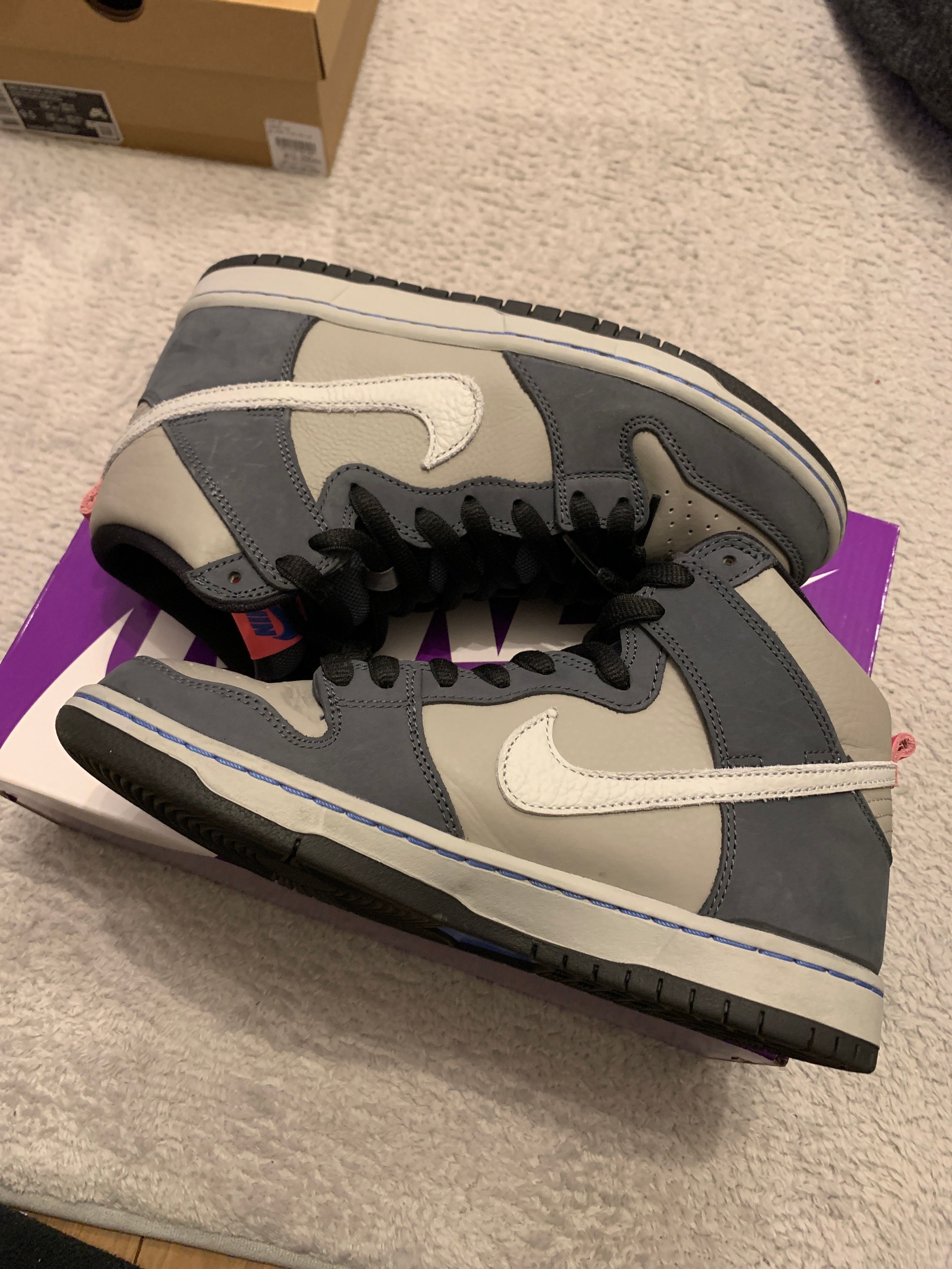 Nike SB Dunk High Pro "Medium Grey"