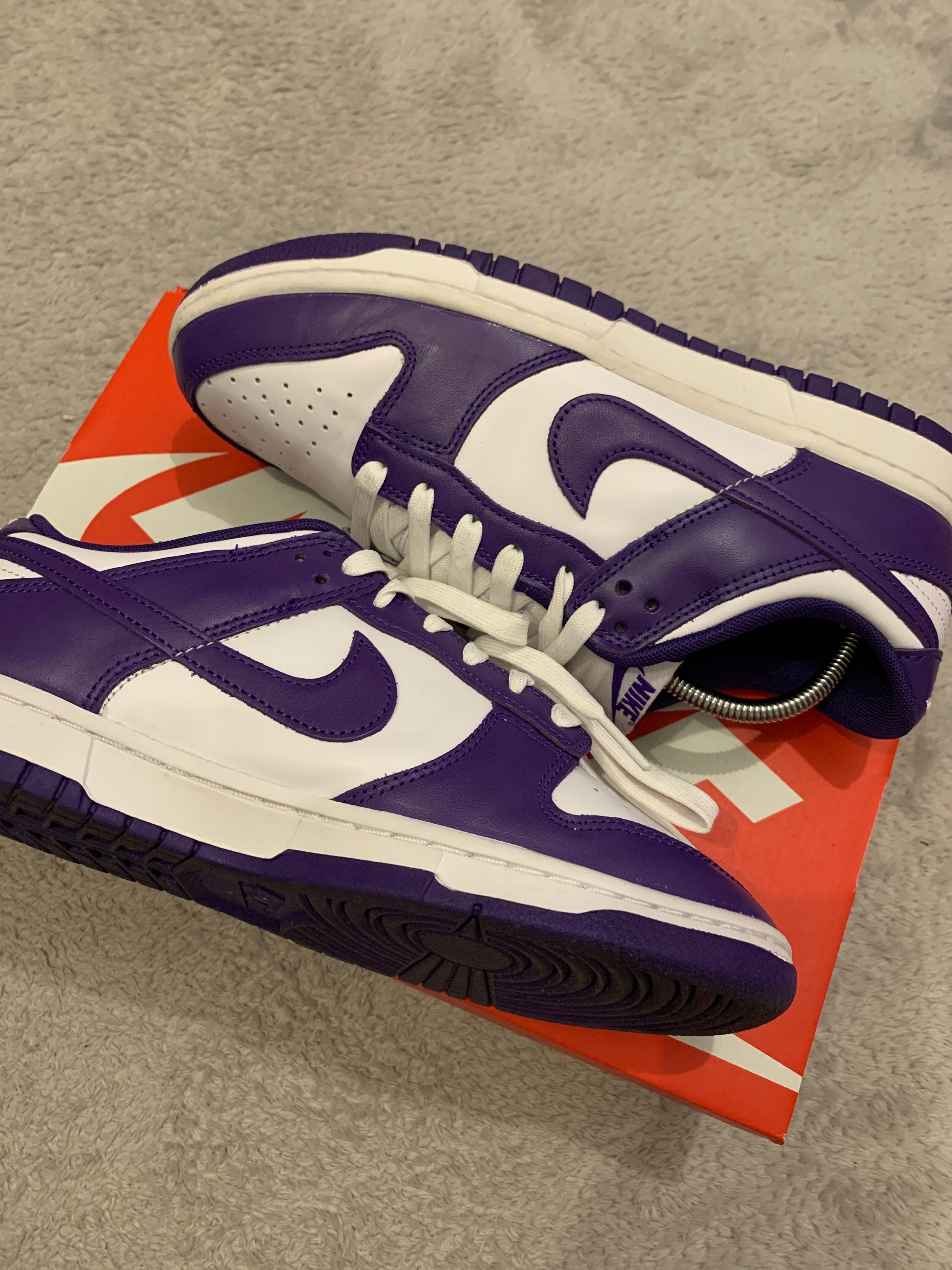 Nike Dunk Low Retro "Championship Court Purple"