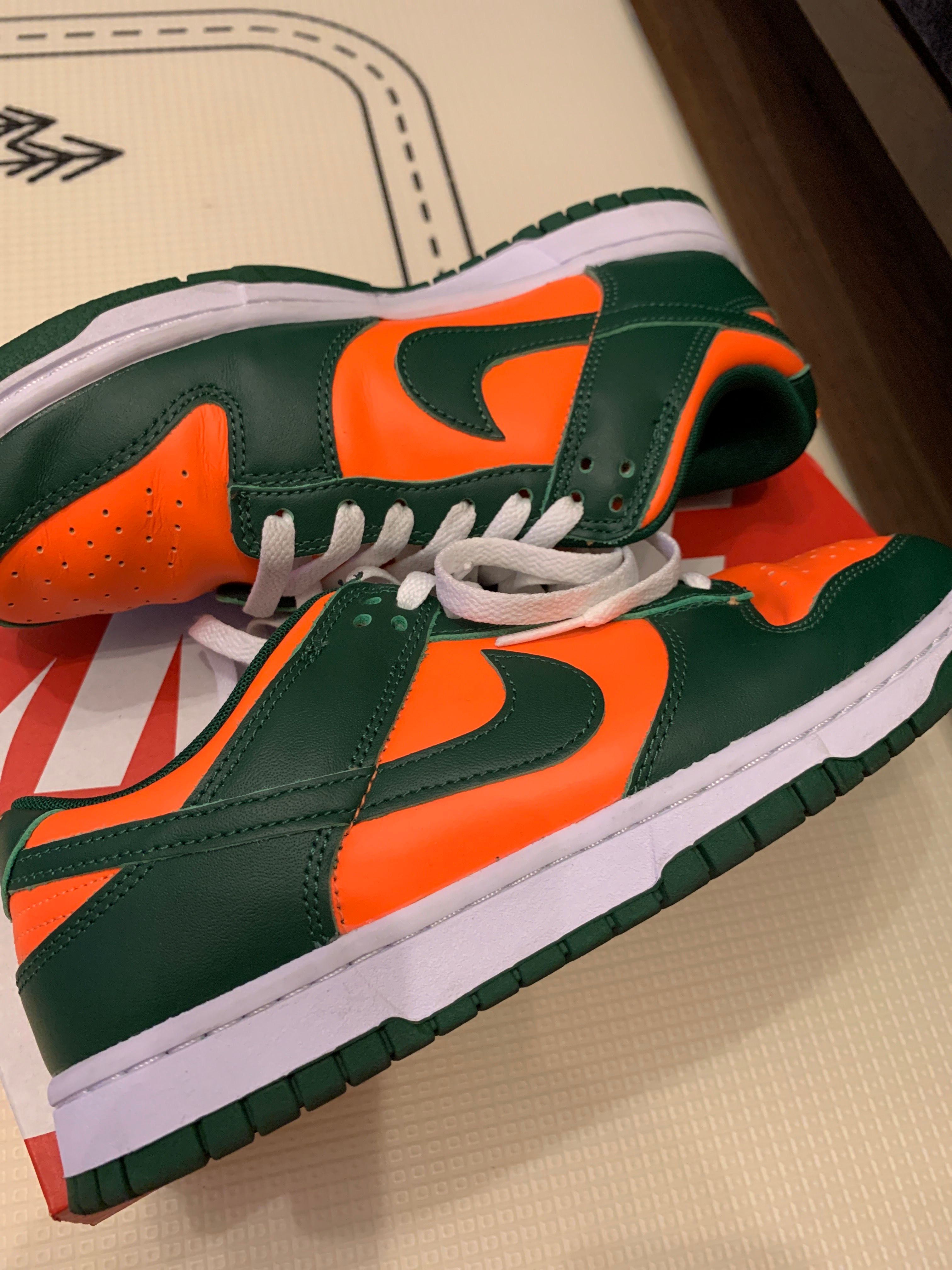 Nike Dunk Low Retro "Gorge Green and Total Orange"