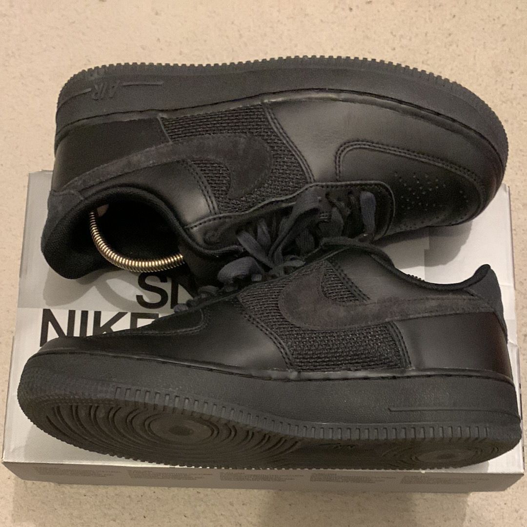 Slam Jam × Nike Air Force 1 Low "Black and Off Noir"