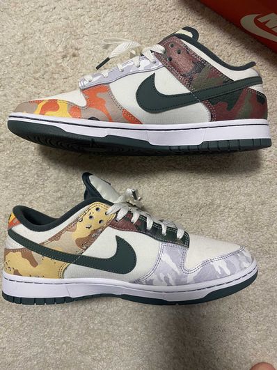 Nike Dunk Low "Sail Multi Camo"
